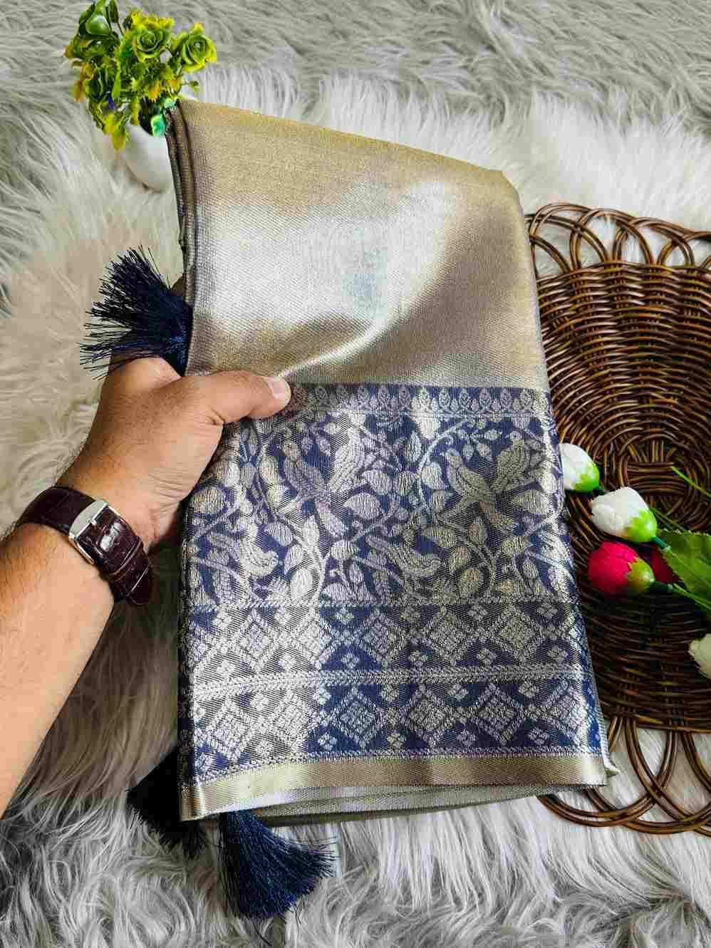 Vv-24 By Fashid Wholesale 01 To 08 Series Indian Traditional Wear Collection Beautiful Stylish Fancy Colorful Party Wear & Occasional Wear Tissue Silk Sarees At Wholesale Price