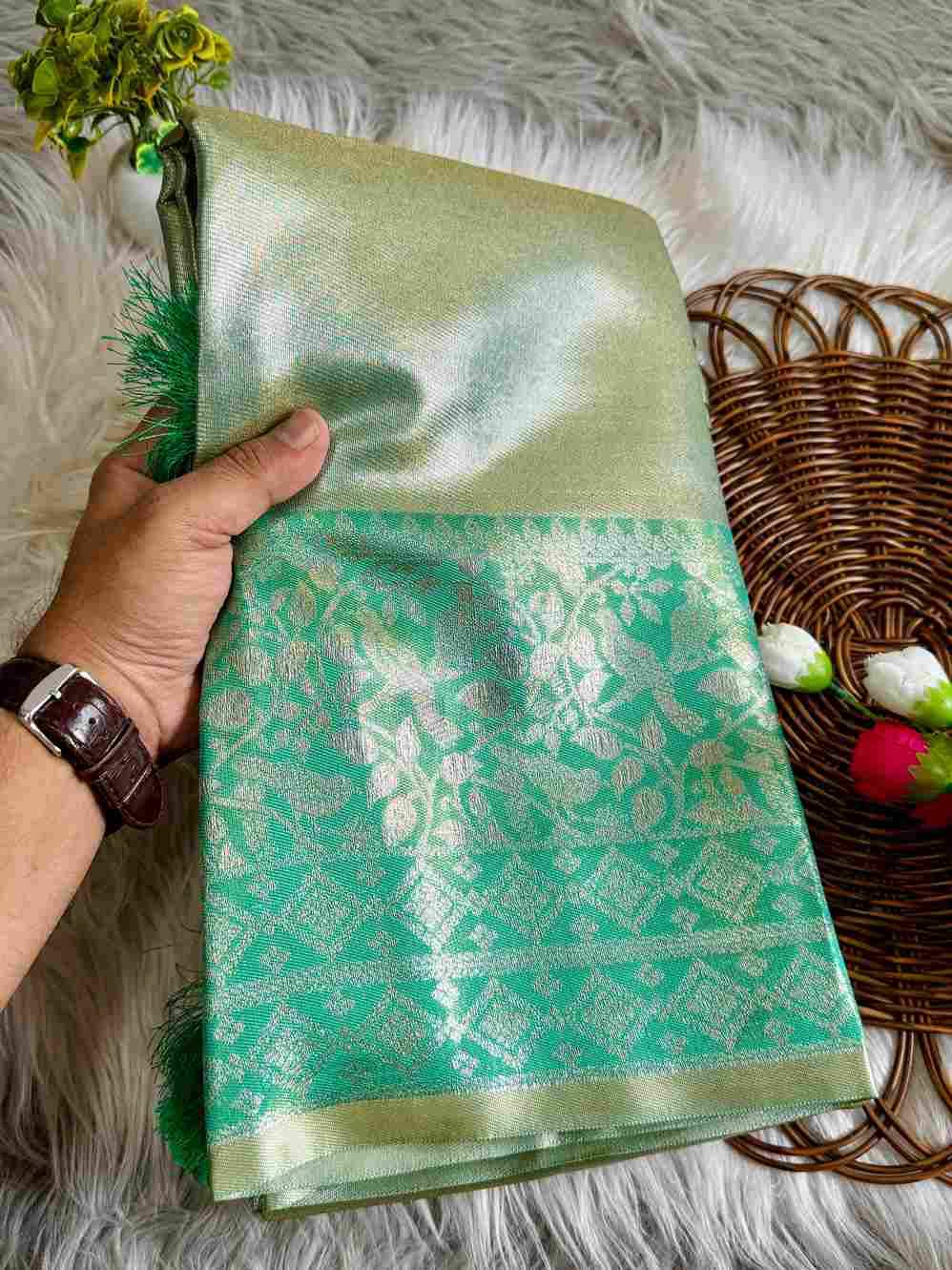 Vv-24 By Fashid Wholesale 01 To 08 Series Indian Traditional Wear Collection Beautiful Stylish Fancy Colorful Party Wear & Occasional Wear Tissue Silk Sarees At Wholesale Price