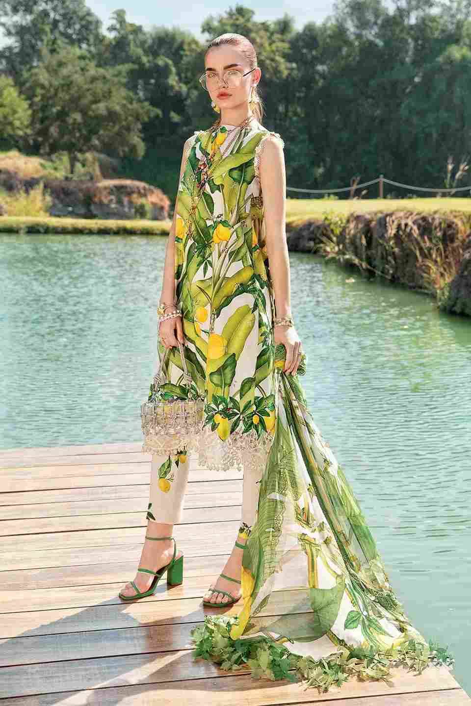 Original Pakistani Maria B  Mprints-2025  By Fashid Wholesale 01 To 07 Series Beautiful Pakistani Suits Colorful Stylish Fancy Casual Wear & Ethnic Wear Lawn Print Dresses At Wholesale Price