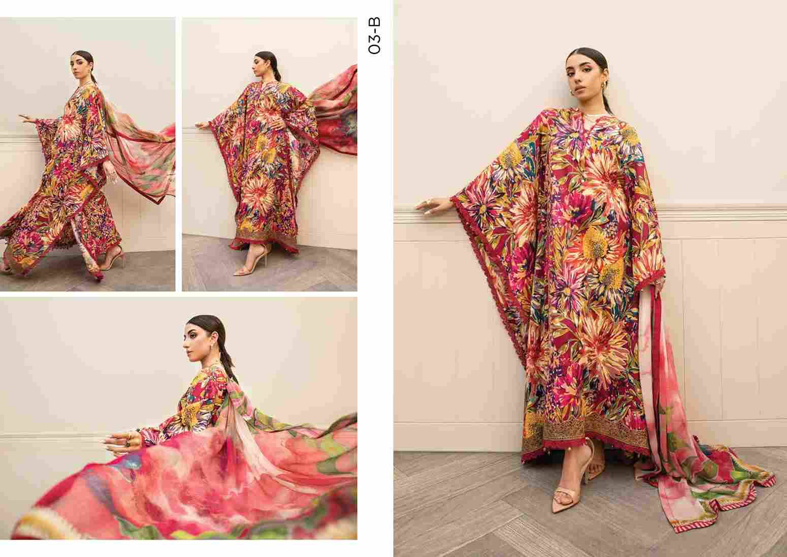 Original Pakistani Maria B Mbasics Vol-2 By Fashid Wholesale 01-A To 12-B Series Beautiful Pakistani Suits Colorful Stylish Fancy Casual Wear & Ethnic Wear Lawn Print Dresses At Wholesale Price