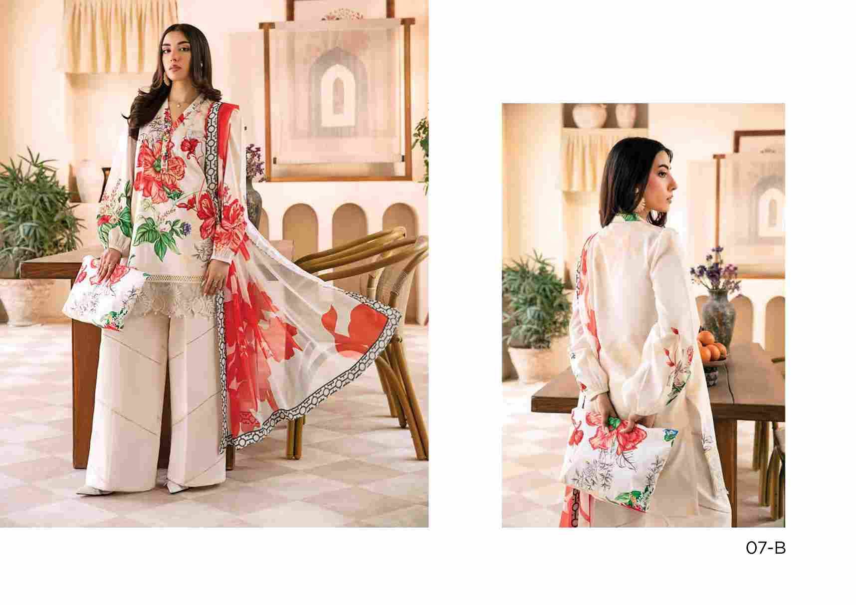 Original Pakistani Maria B Mbasics Vol-2 By Fashid Wholesale 01-A To 12-B Series Beautiful Pakistani Suits Colorful Stylish Fancy Casual Wear & Ethnic Wear Lawn Print Dresses At Wholesale Price
