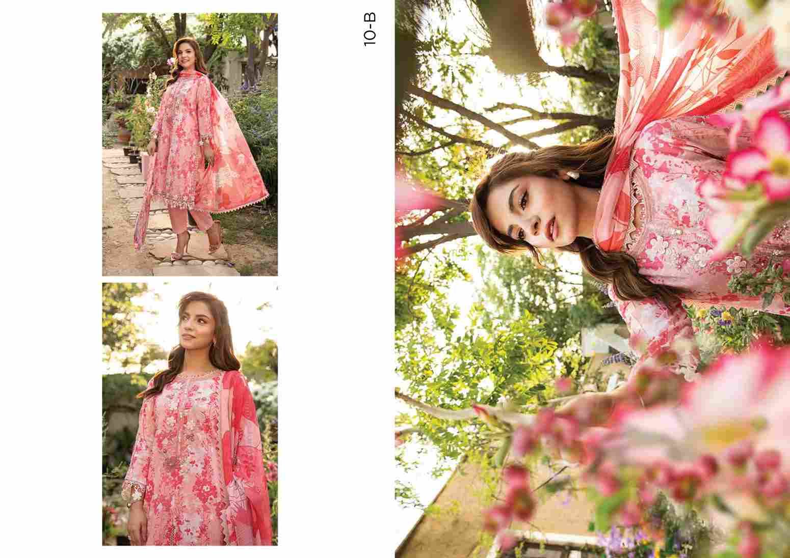 Original Pakistani Maria B Mbasics Vol-2 By Fashid Wholesale 01-A To 12-B Series Beautiful Pakistani Suits Colorful Stylish Fancy Casual Wear & Ethnic Wear Lawn Print Dresses At Wholesale Price