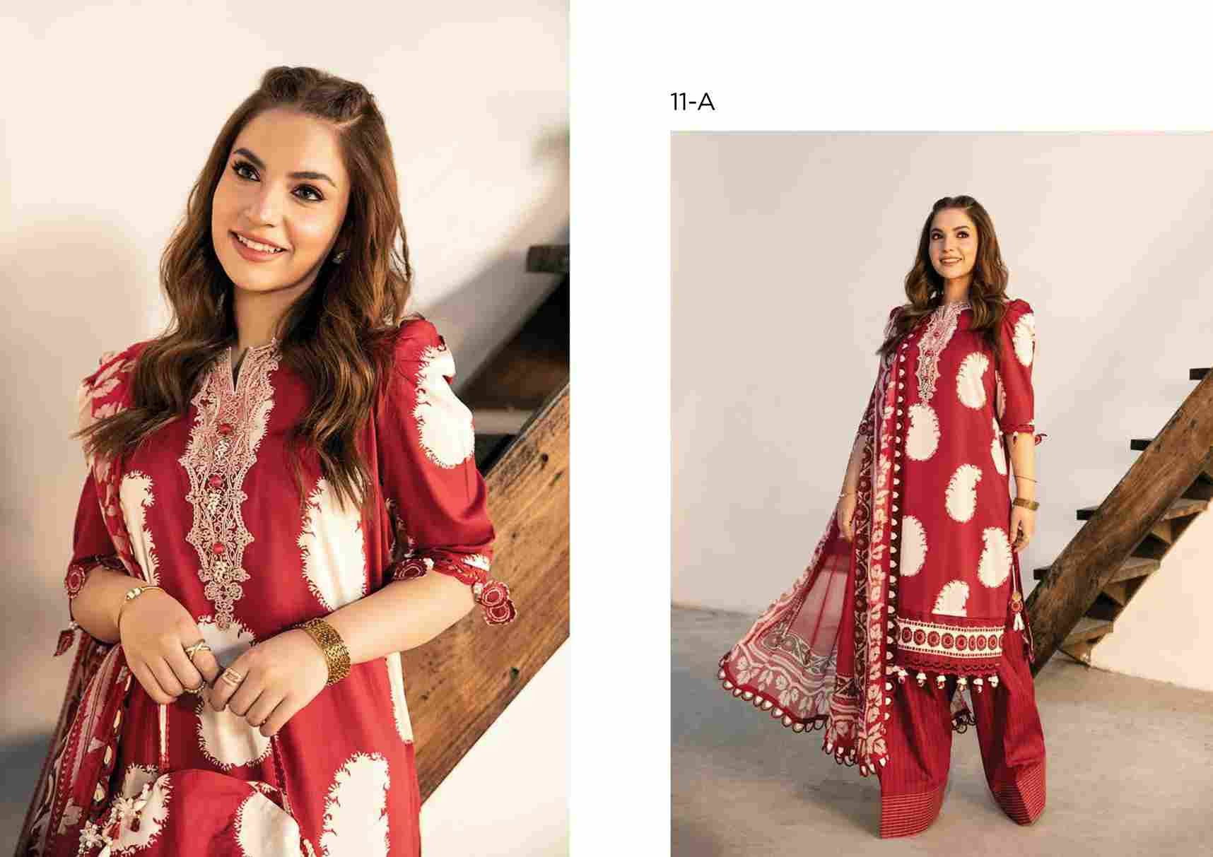 Original Pakistani Maria B Mbasics Vol-2 By Fashid Wholesale 01-A To 12-B Series Beautiful Pakistani Suits Colorful Stylish Fancy Casual Wear & Ethnic Wear Lawn Print Dresses At Wholesale Price