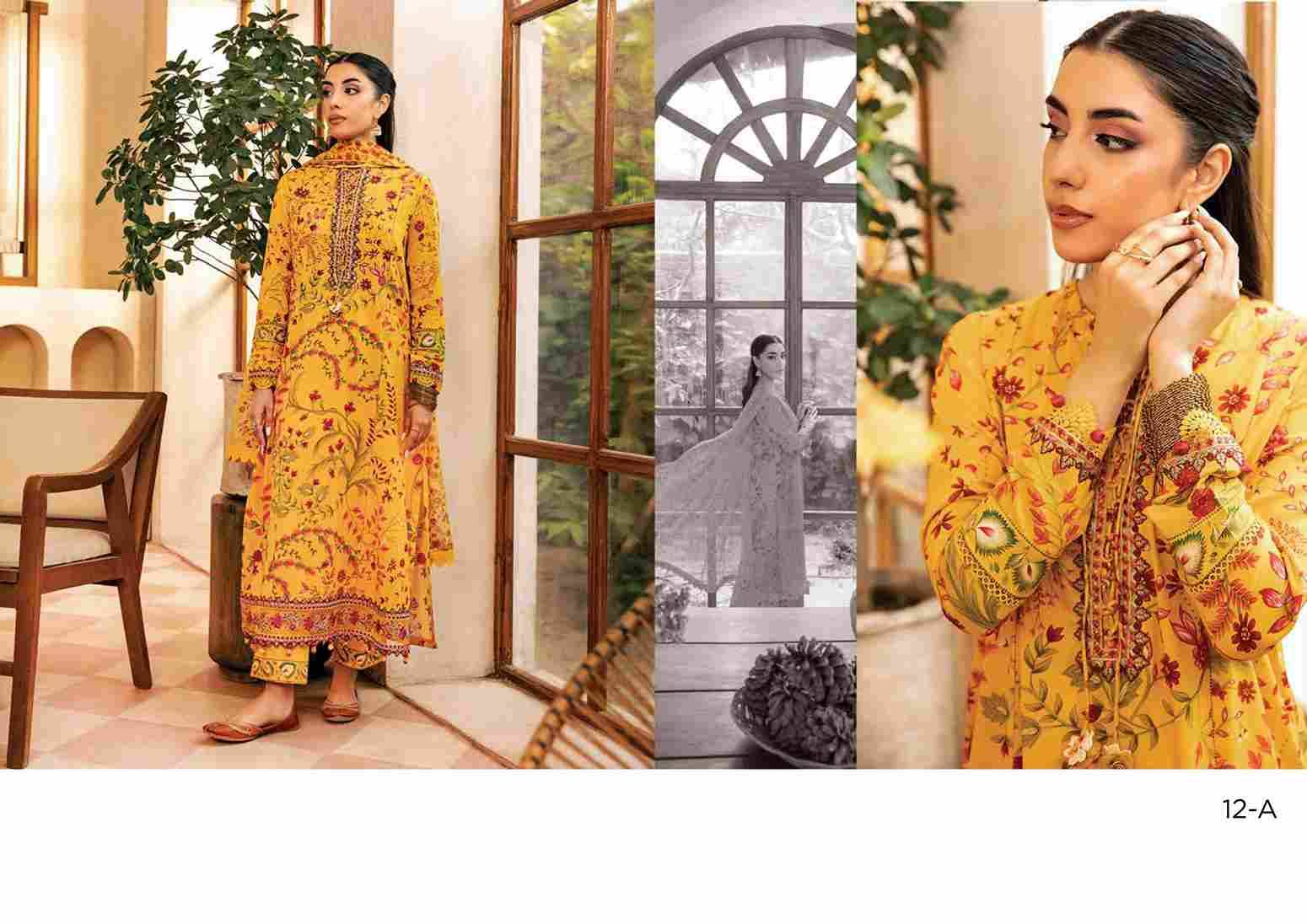 Original Pakistani Maria B Mbasics Vol-2 By Fashid Wholesale 01-A To 12-B Series Beautiful Pakistani Suits Colorful Stylish Fancy Casual Wear & Ethnic Wear Lawn Print Dresses At Wholesale Price