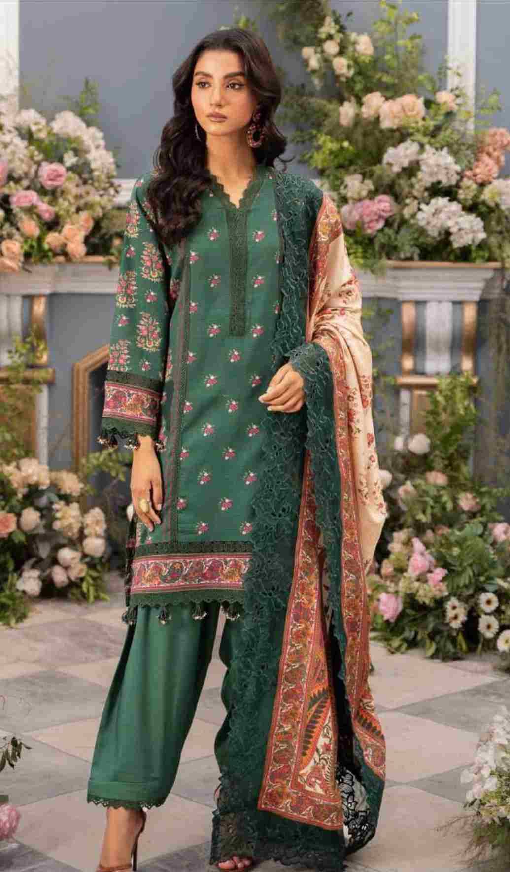 Original Pakistani Fall Winter Linen Collection-2024 Vol-3 By Fashid Wholesale 01 To 11 Series Beautiful Pakistani Suits Colorful Stylish Fancy Casual Wear & Ethnic Wear Linen Print Dresses At Wholesale Price