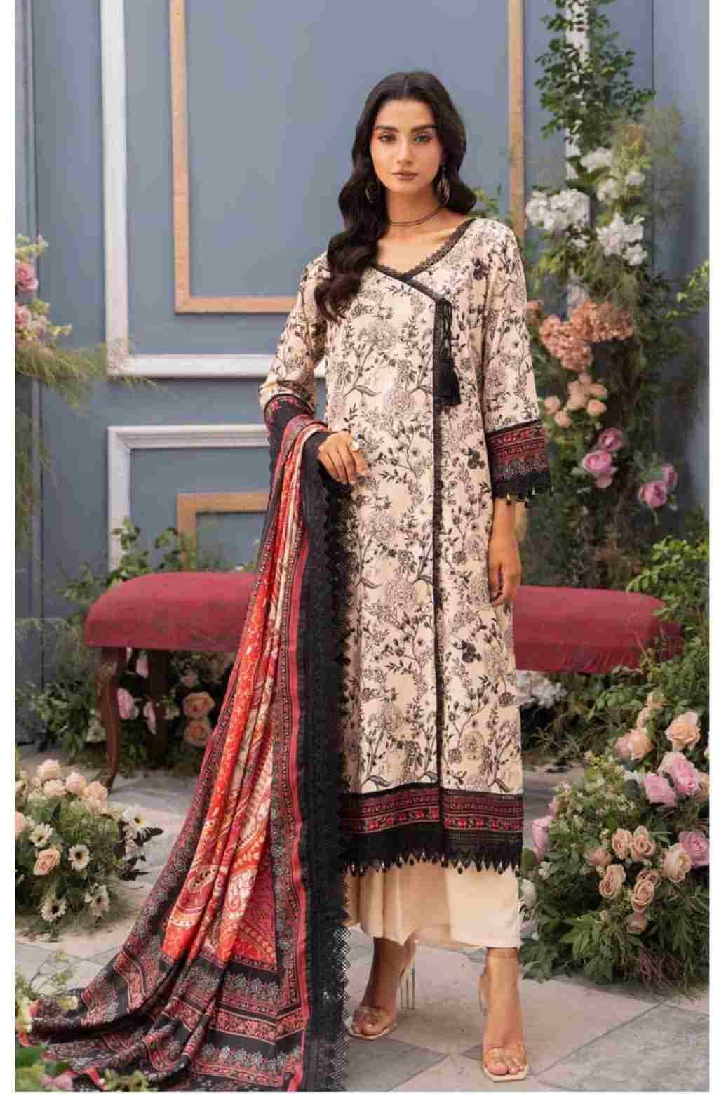 Original Pakistani Fall Winter Linen Collection-2024 Vol-3 By Fashid Wholesale 01 To 11 Series Beautiful Pakistani Suits Colorful Stylish Fancy Casual Wear & Ethnic Wear Linen Print Dresses At Wholesale Price