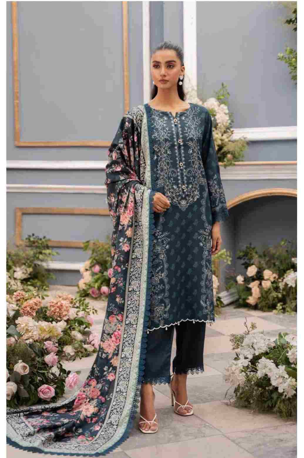 Original Pakistani Fall Winter Linen Collection-2024 Vol-3 By Fashid Wholesale 01 To 11 Series Beautiful Pakistani Suits Colorful Stylish Fancy Casual Wear & Ethnic Wear Linen Print Dresses At Wholesale Price