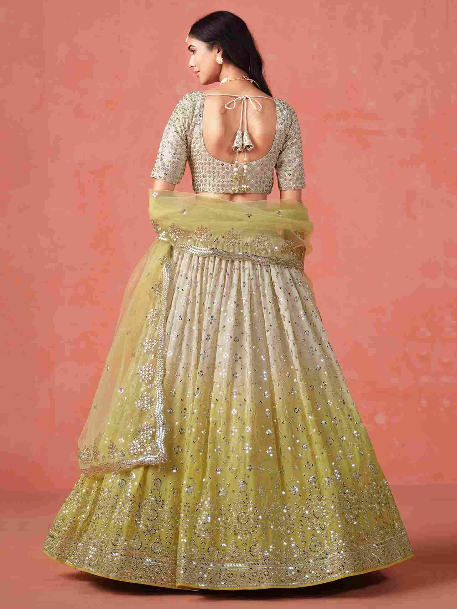 7086 By Fashid Wholesale Navratri Wear Collection Beautiful Stylish Colorful Fancy Party Wear & Occasional Wear Georgette Lehengas At Wholesale Price