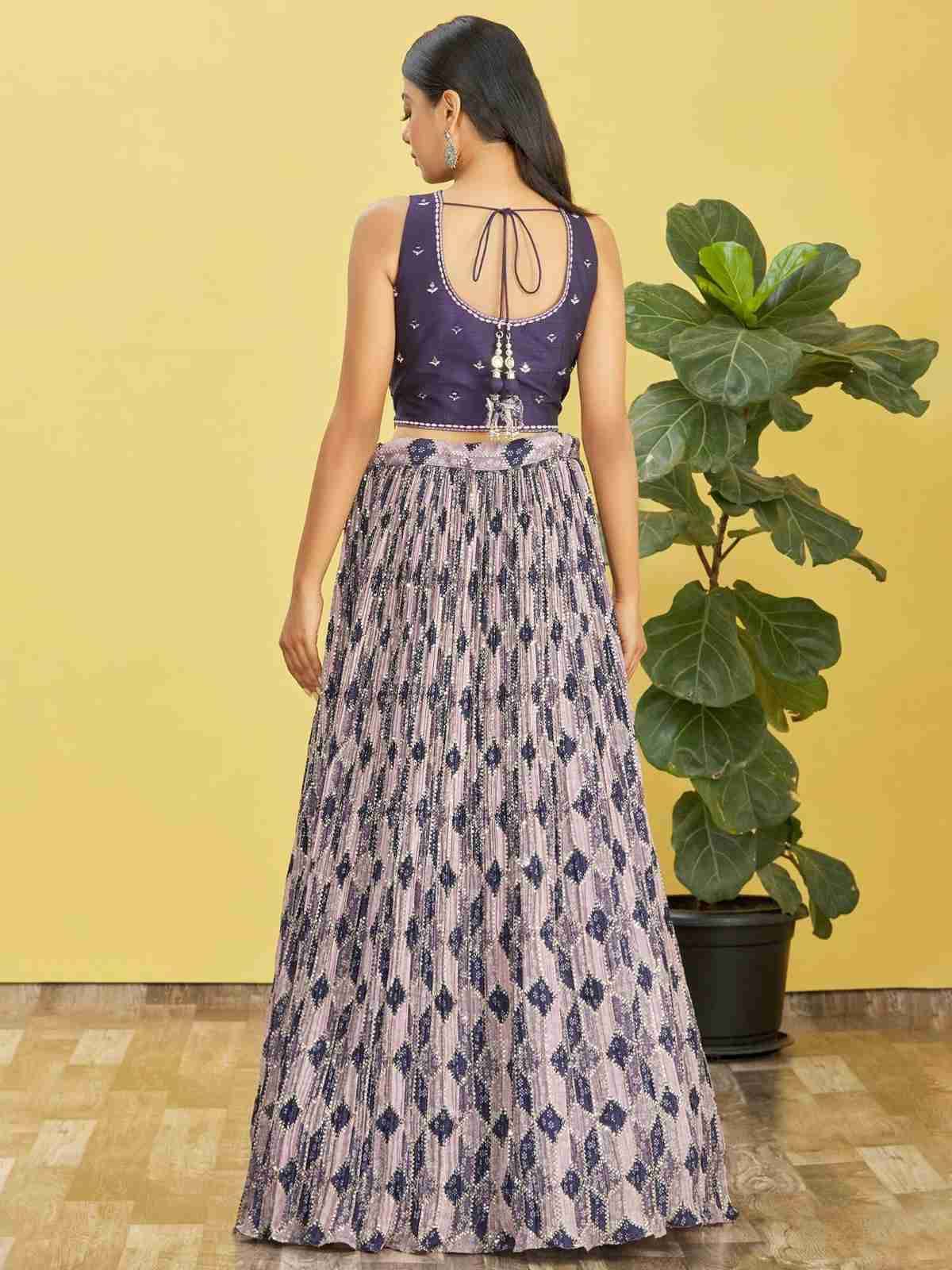 Mandakini By Fashid Wholesale 01 To 08 Series Designer Beautiful Wedding Collection Occasional Wear & Party Wear Chinnon/Organza Lehengas At Wholesale Price