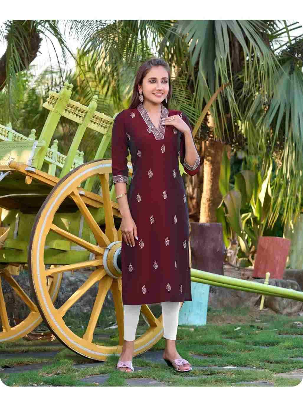 Prachi By Aanchi 01 To 05 Series Designer Stylish Fancy Colorful Beautiful Party Wear & Ethnic Wear Collection Silk Embroidered Kurtis At Wholesale Price