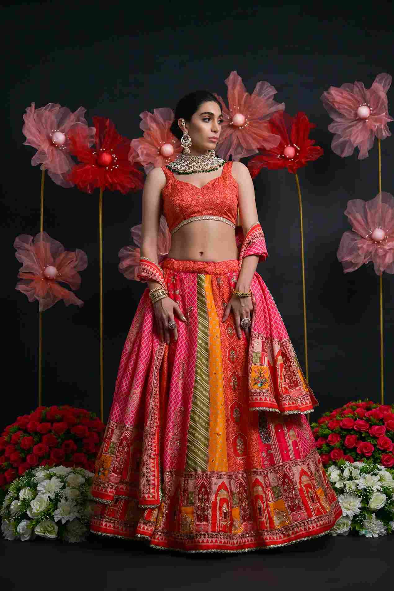 Shloka 1008 Series By Fashid Wholesale 1008 To 1012 Series Designer Beautiful Wedding Collection Occasional Wear & Party Wear Viscose Russian Lehengas At Wholesale Price