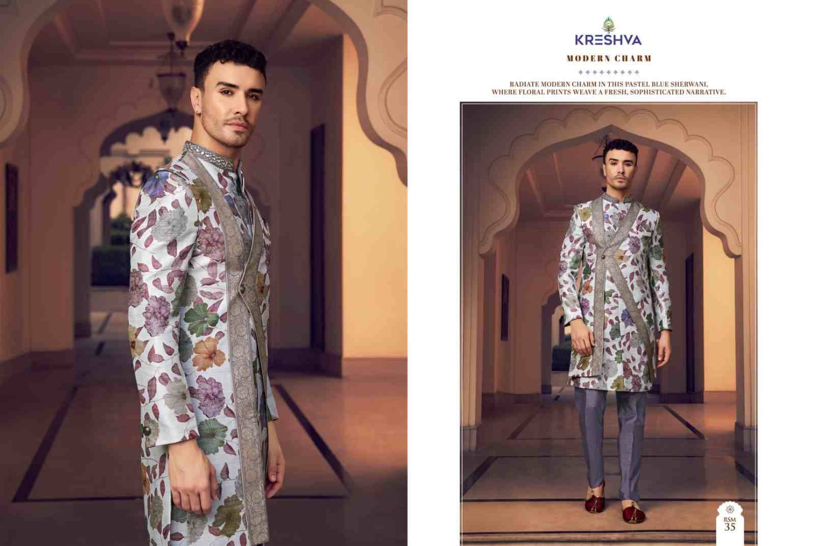 Vishnu By Kreshva 28 To 37 Series Beautiful Colorful Stylish Fancy Casual Wear & Ethnic Wear & Ready To Wear Silk Kurtas With Jacket At Wholesale Price
