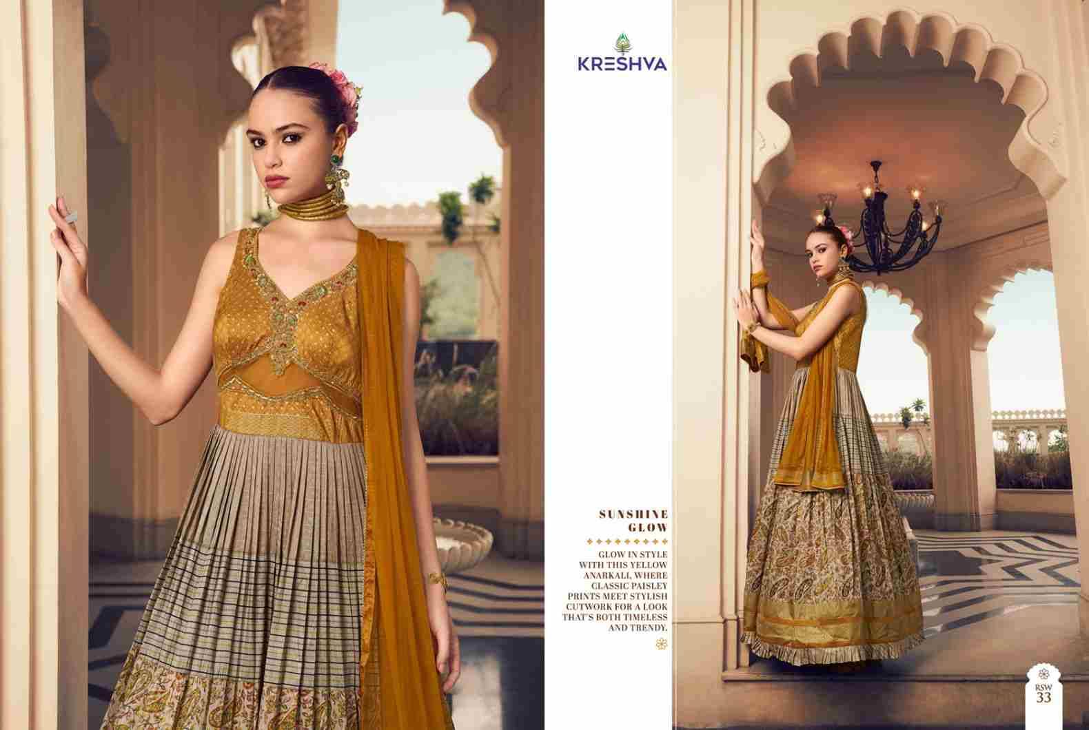 Laxmi By Kreshva 28 To 37 Series Designer Beautiful Wedding Collection Occasional Wear & Party Wear Silk Lehengas At Wholesale Price