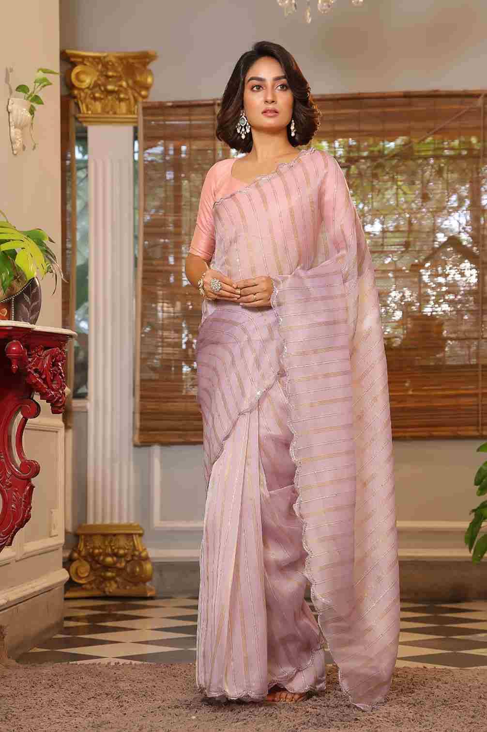 Vijaytara By Fashid Wholesale 101 To 104 Series Indian Traditional Wear Collection Beautiful Stylish Fancy Colorful Party Wear & Occasional Wear Organza Sarees At Wholesale Price