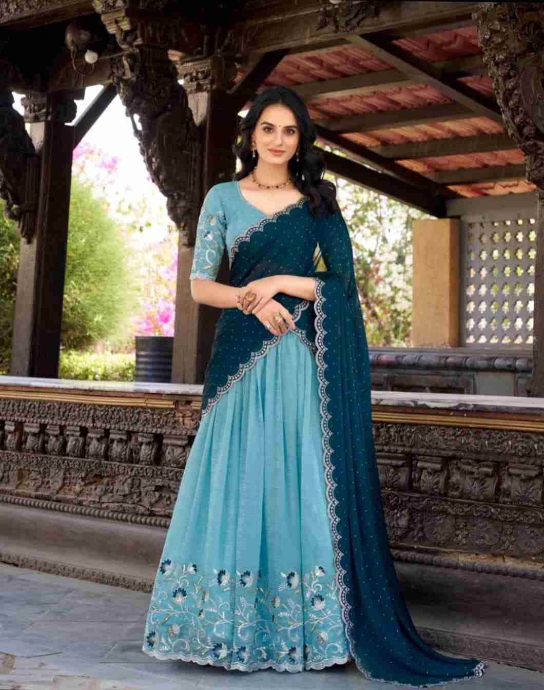 Navratri-2025 By Fashid Wholesale 01 To 04 Series Designer Beautiful Wedding Collection Occasional Wear & Party Wear Rayon Cotton Lehengas At Wholesale Price