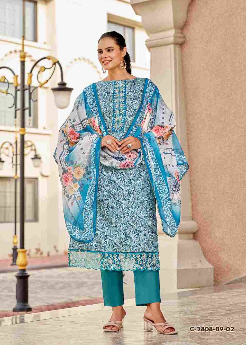Super Girl Vol-3 By Alok Suit 2808-09-01 To 2808-09-04 Series Beautiful Festive Suits Stylish Fancy Colorful Casual Wear & Ethnic Wear Pure Jam Cotton Embroidered Dresses At Wholesale Price