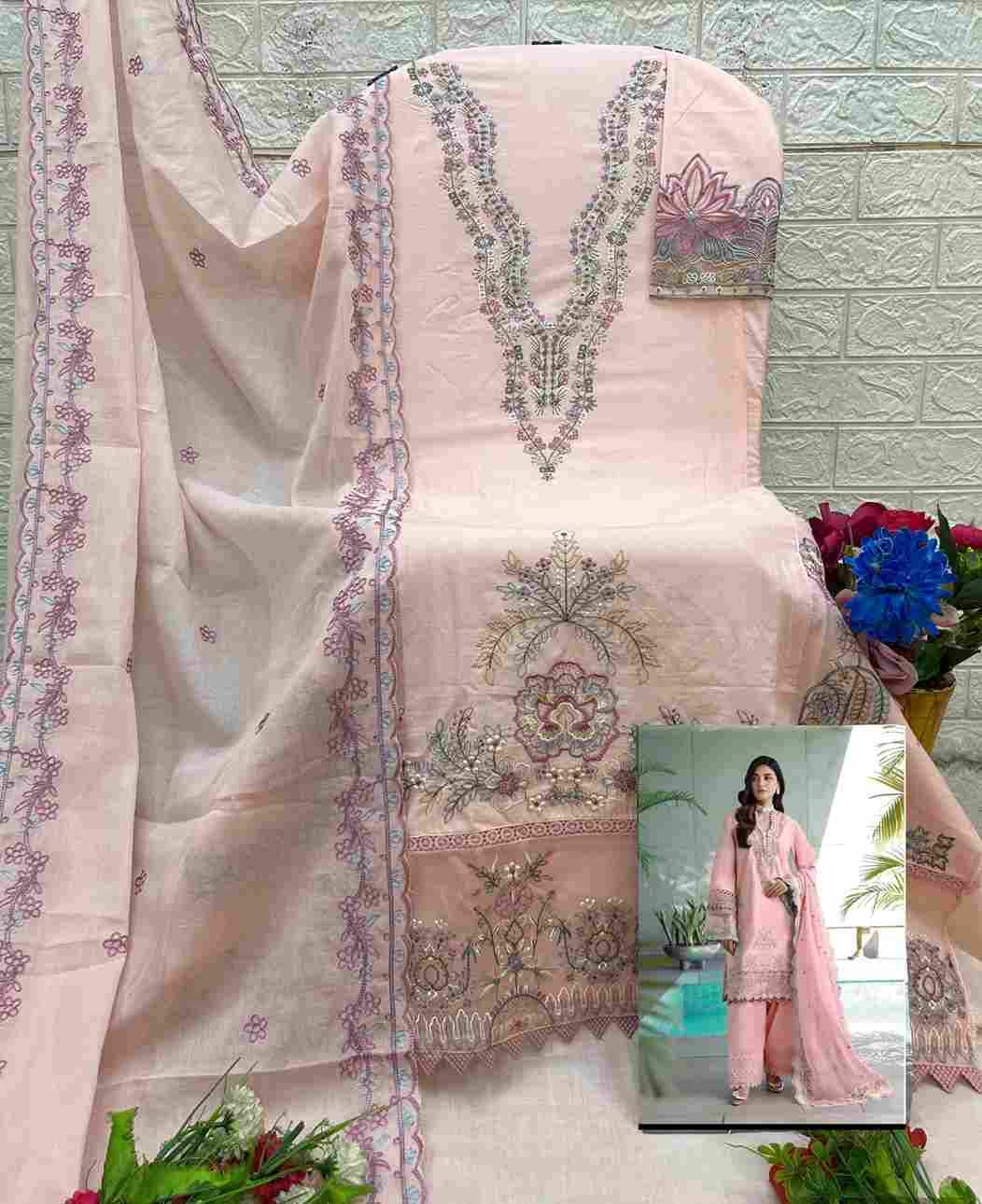 Elan Vol-3 By Deepsy Suits 1191 To 1196 Series Designer Pakistani Suits Beautiful Fancy Stylish Colorful Party Wear & Occasional Wear Pure Cotton Dresses At Wholesale Price