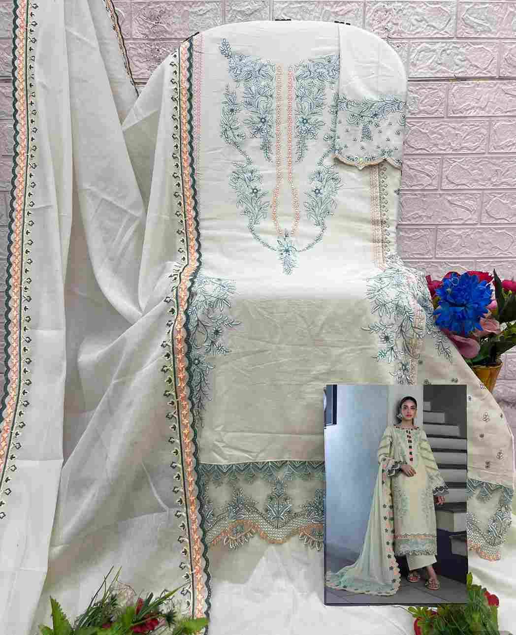 Elan Vol-3 By Deepsy Suits 1191 To 1196 Series Designer Pakistani Suits Beautiful Fancy Stylish Colorful Party Wear & Occasional Wear Pure Cotton Dresses At Wholesale Price