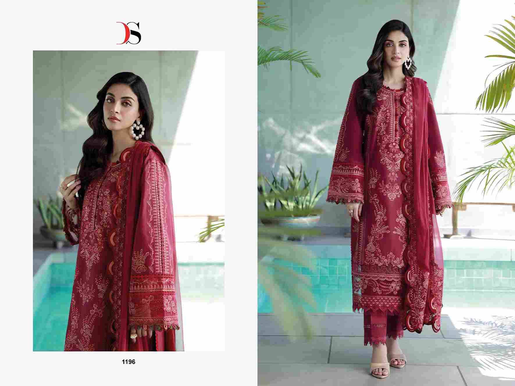Elan Vol-3 By Deepsy Suits 1191 To 1196 Series Designer Pakistani Suits Beautiful Fancy Stylish Colorful Party Wear & Occasional Wear Pure Cotton Dresses At Wholesale Price