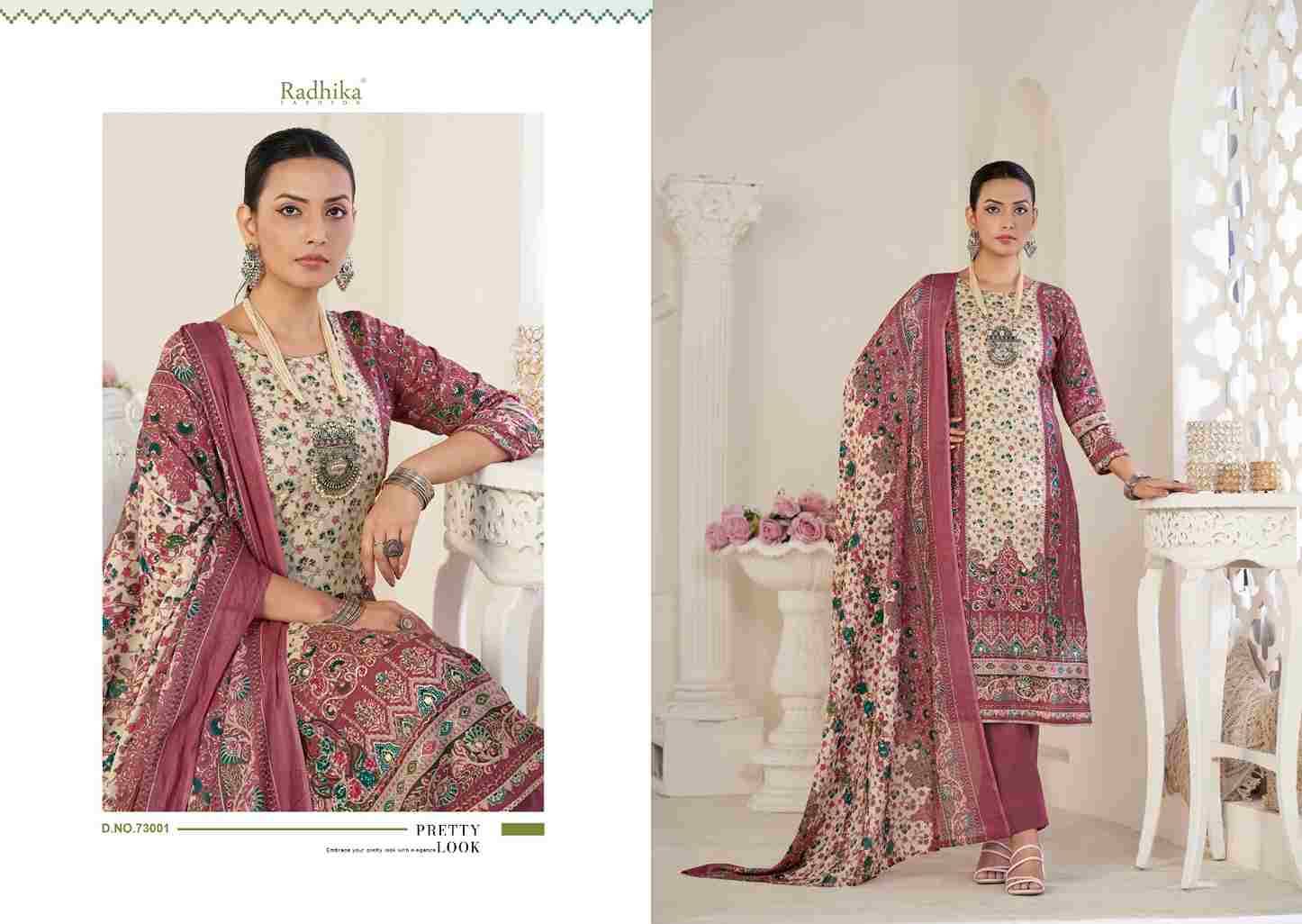 Avnee Vol-3 By Azara 73001 To 73004 Series Beautiful Festive Suits Stylish Fancy Colorful Casual Wear & Ethnic Wear Pure Lawn Cotton Dresses At Wholesale Price