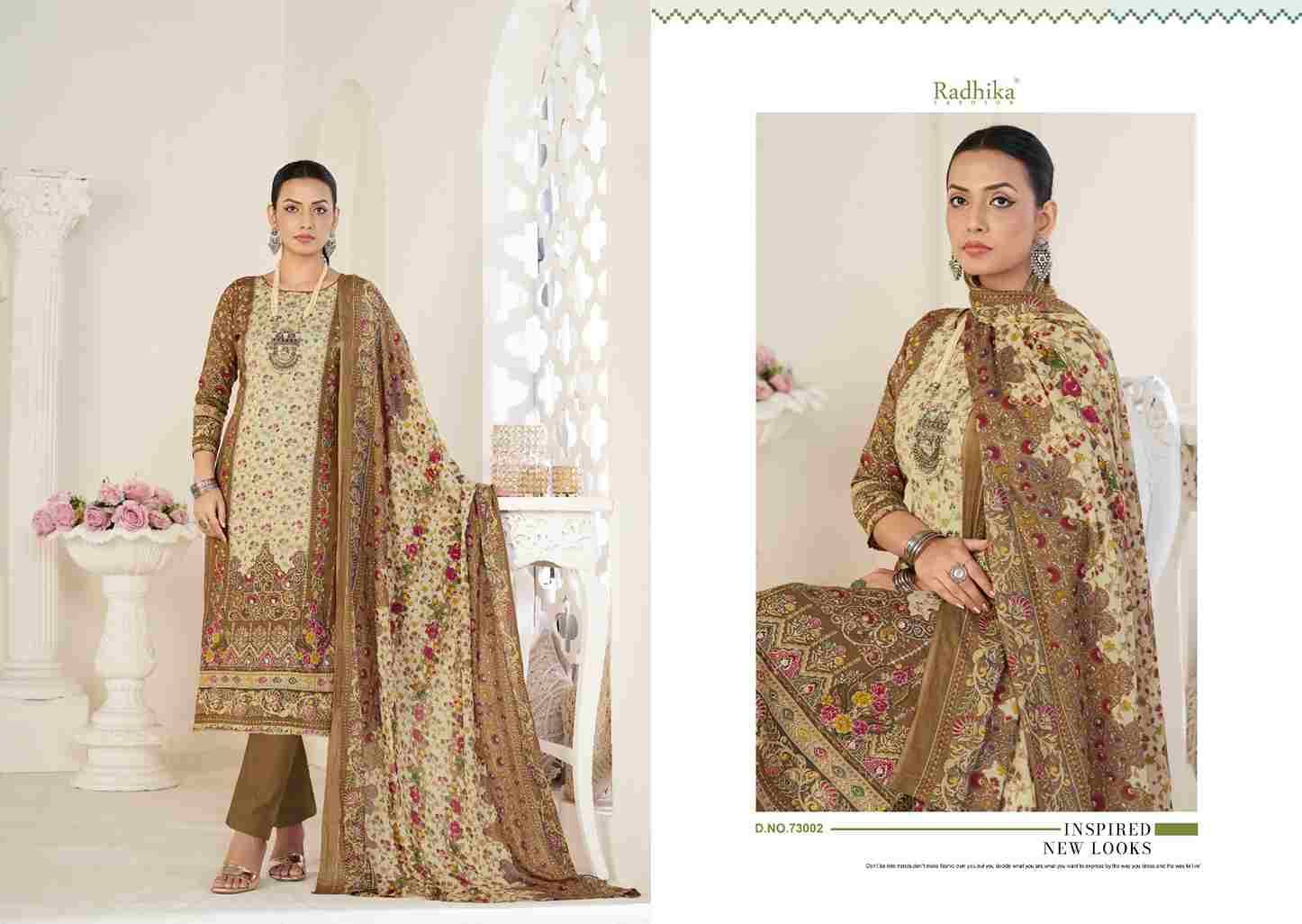 Avnee Vol-3 By Azara 73001 To 73004 Series Beautiful Festive Suits Stylish Fancy Colorful Casual Wear & Ethnic Wear Pure Lawn Cotton Dresses At Wholesale Price