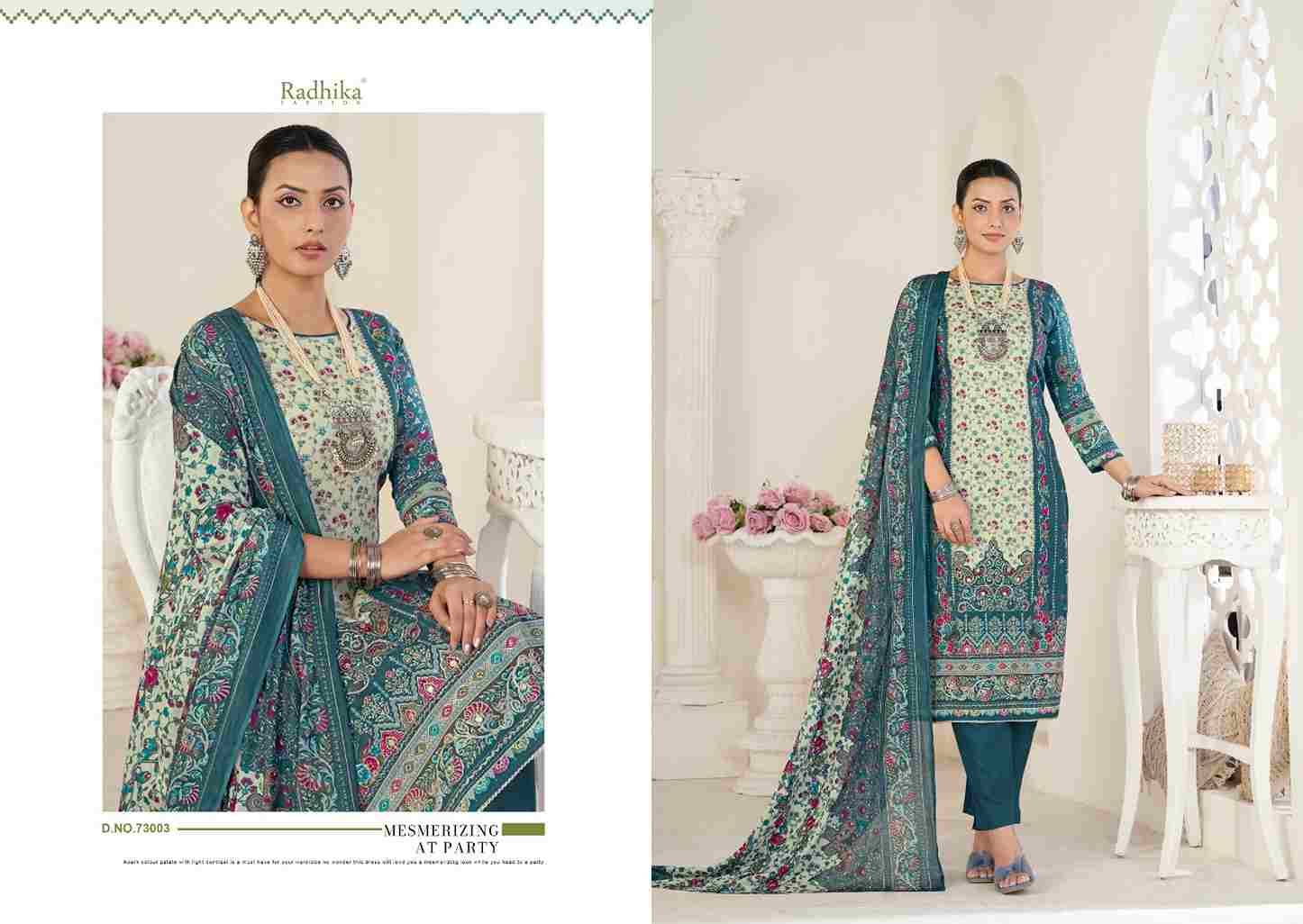 Avnee Vol-3 By Azara 73001 To 73004 Series Beautiful Festive Suits Stylish Fancy Colorful Casual Wear & Ethnic Wear Pure Lawn Cotton Dresses At Wholesale Price