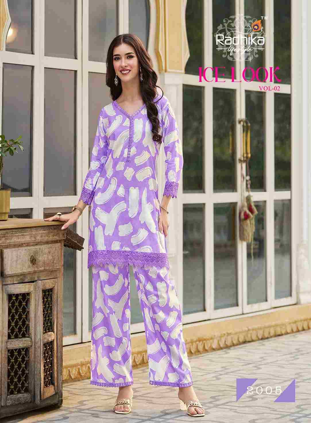 Icelook Vol-2 By Radhika Lifestyle 2001 To 2006 Series Designer Stylish Fancy Colorful Beautiful Party Wear & Ethnic Wear Collection Heavy Cotton Co-Ord At Wholesale Price