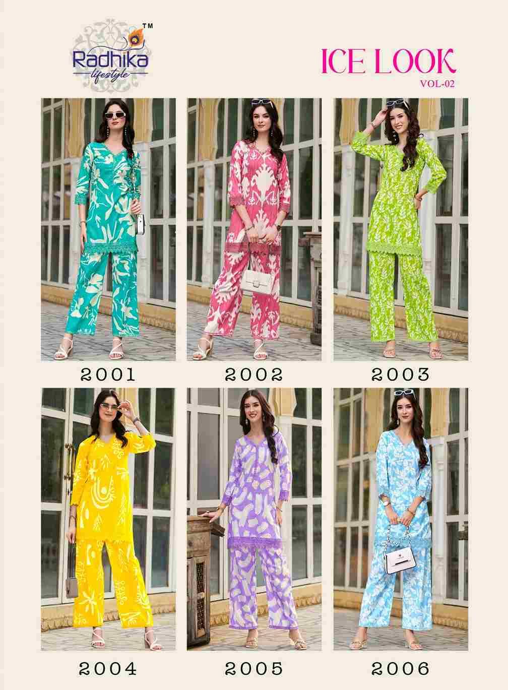 Icelook Vol-2 By Radhika Lifestyle 2001 To 2006 Series Designer Stylish Fancy Colorful Beautiful Party Wear & Ethnic Wear Collection Heavy Cotton Co-Ord At Wholesale Price