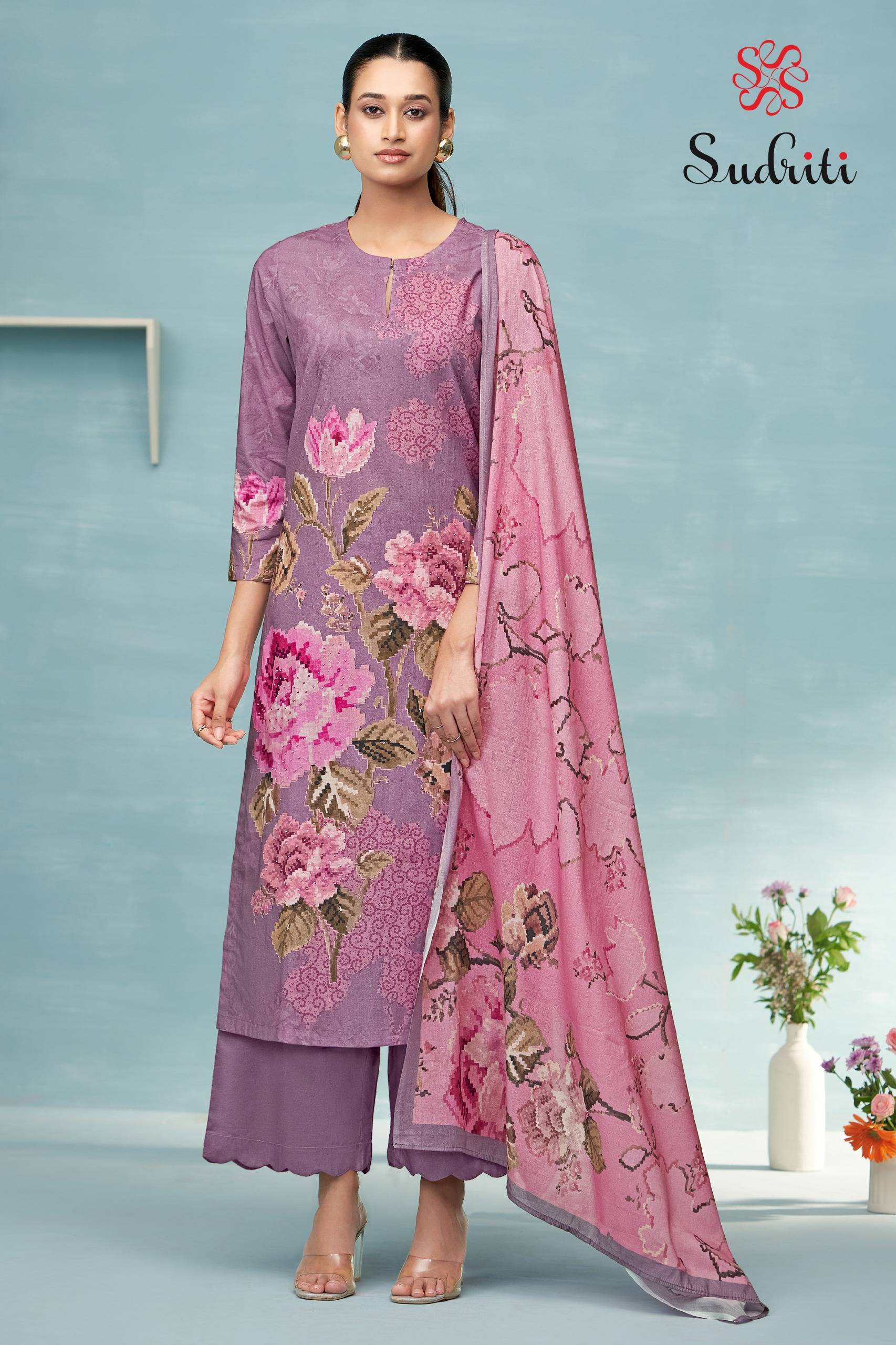 Fariha By Sudriti Beautiful Stylish Festive Suits Fancy Colorful Casual Wear & Ethnic Wear & Ready To Wear Cotton Lawn Print Dresses At Wholesale Price