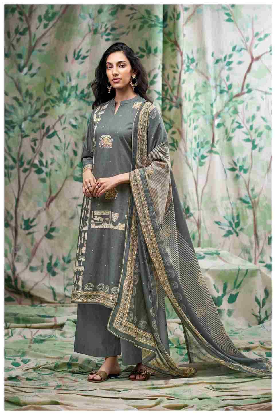 Ezvika-3673 By Ganga Fashion 3673-A To 3673-D Series Beautiful Festive Suits Colorful Stylish Fancy Casual Wear & Ethnic Wear Premium Cotton Dresses At Wholesale Price