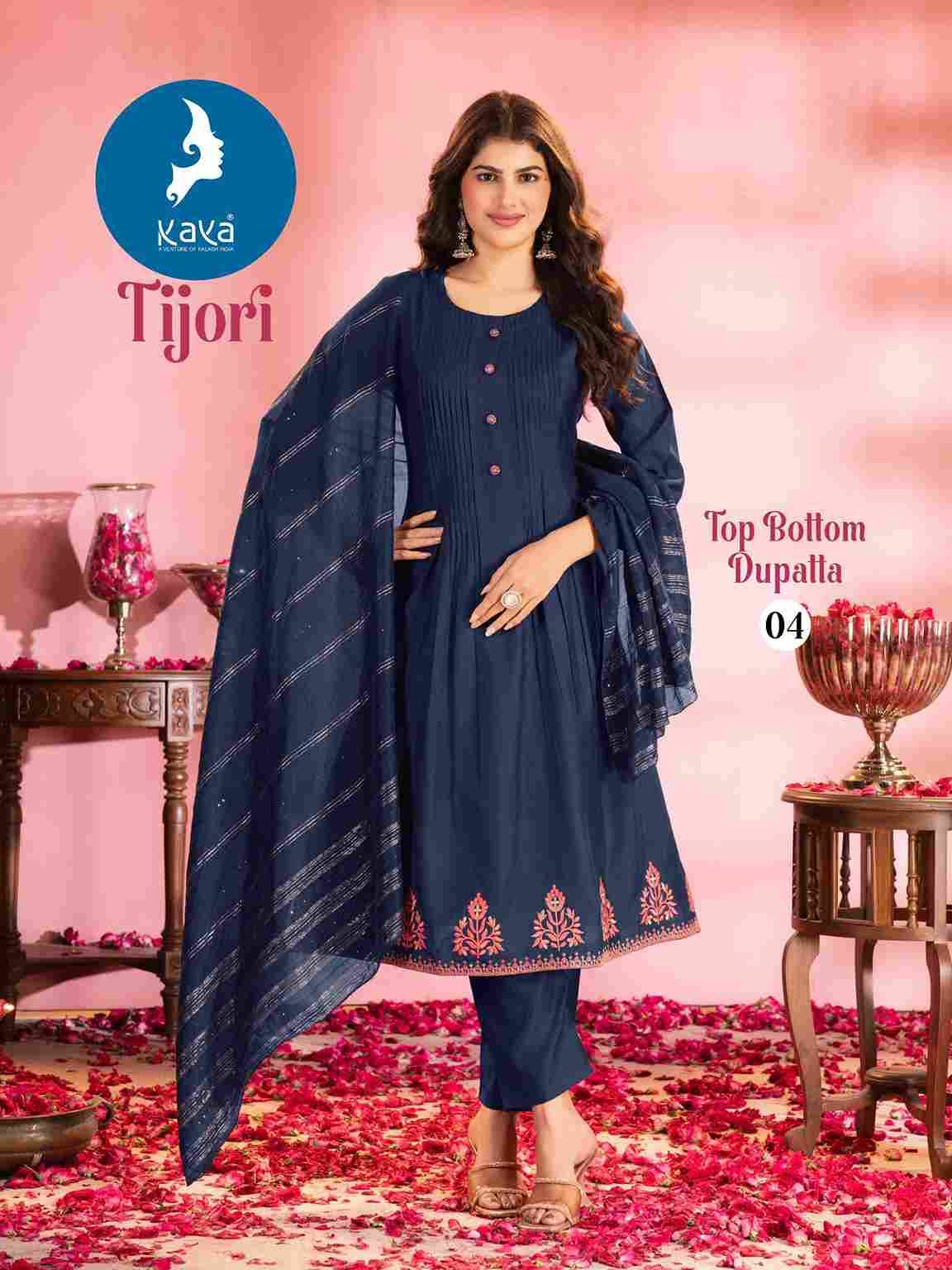 Tijori By Kaya 01 To 06 Series Beautiful Stylish Festive Suits Fancy Colorful Casual Wear & Ethnic Wear & Ready To Wear Vatican Dresses At Wholesale Price