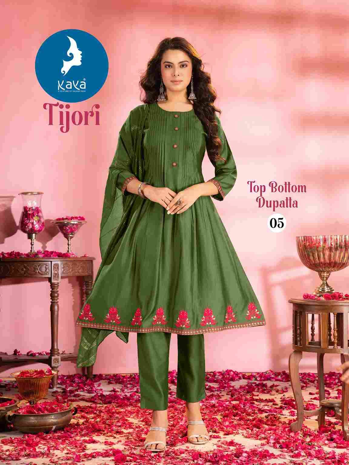 Tijori By Kaya 01 To 06 Series Beautiful Stylish Festive Suits Fancy Colorful Casual Wear & Ethnic Wear & Ready To Wear Vatican Dresses At Wholesale Price