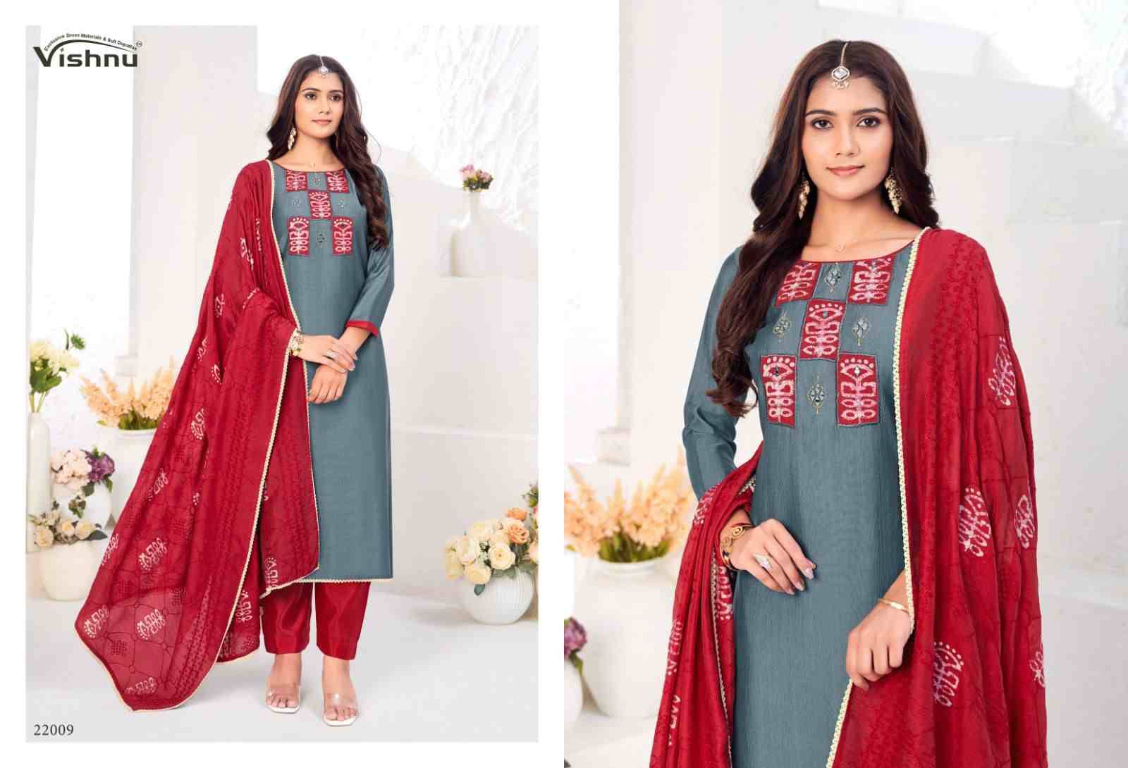 Niyati By Vishnu 22001 To 22012 Series Beautiful Stylish Festive Suits Fancy Colorful Casual Wear & Ethnic Wear & Ready To Wear Vatican Silk Print Dresses At Wholesale Price