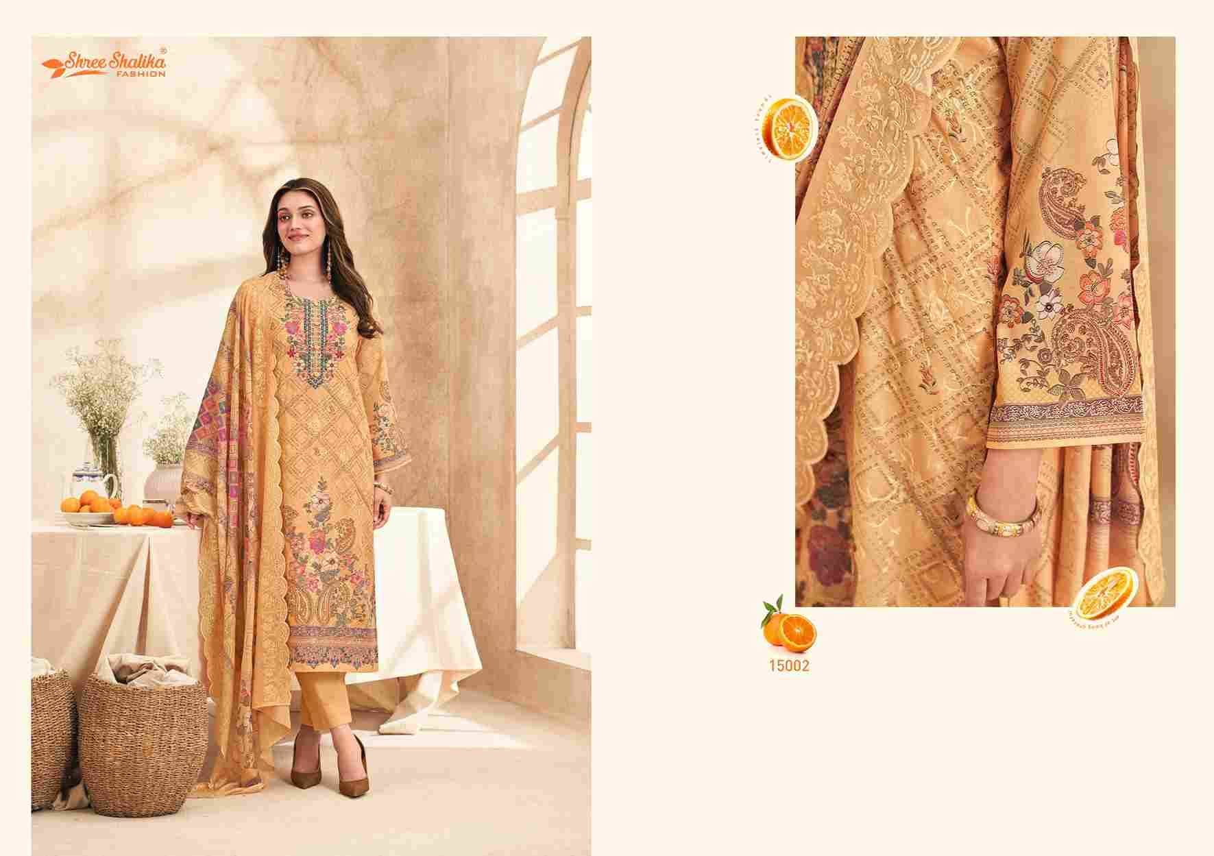 Mahjabeen Vol-15 By Shree Shalika Fashion 15001 To 15006 Series Beautiful Stylish Festive Suits Fancy Colorful Casual Wear & Ethnic Wear & Ready To Wear Cotton Lawn Print Dresses At Wholesale Price