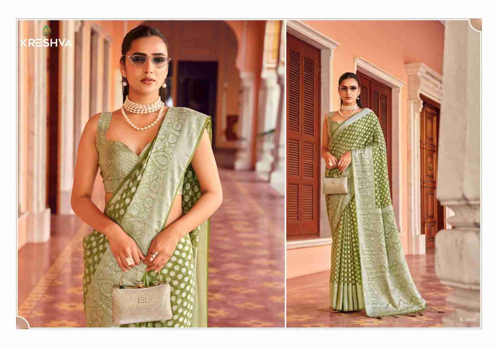 Varima By Kreshva 2007 To 2012 Series Indian Traditional Wear Collection Beautiful Stylish Fancy Colorful Party Wear & Occasional Wear Georgette Sarees At Wholesale Price