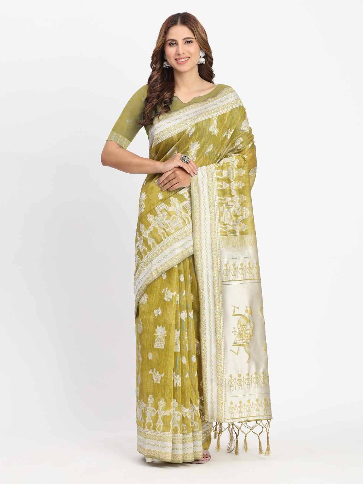 Varnika Vol-2 By Fashid Wholesale 1001 To 1006 Series Indian Traditional Wear Collection Beautiful Stylish Fancy Colorful Party Wear & Occasional Wear Linen Cotton Sarees At Wholesale Price