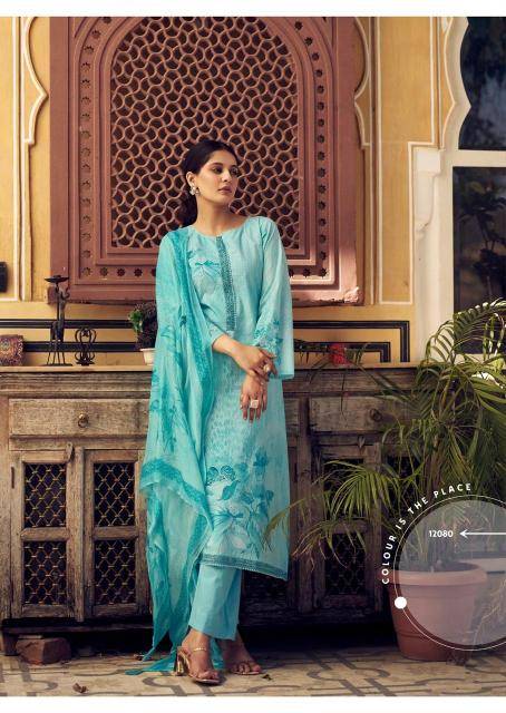 Alika By Prm Trendz 12075 To 12080 Series Beautiful Pakistani Suits Colorful Stylish Fancy Casual Wear & Ethnic Wear Pure Lawn Cotton Dresses At Wholesale Price
