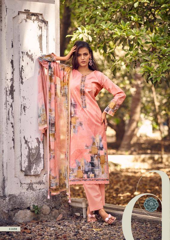 Arnisa By Sadhana Fashion 11446 To 11451 Series Beautiful Pakistani Suits Colorful Stylish Fancy Casual Wear & Ethnic Wear Pure Lawn Cotton Dresses At Wholesale Price