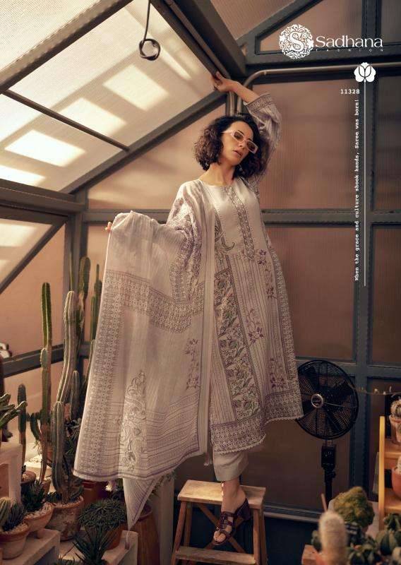 Mahnoor By Sadhana Fashion 11327 To 11332 Series Designer Festive Suits Beautiful Fancy Stylish Colorful Party Wear & Occasional Wear Pure Jam Cotton Print Dresses At Wholesale Price