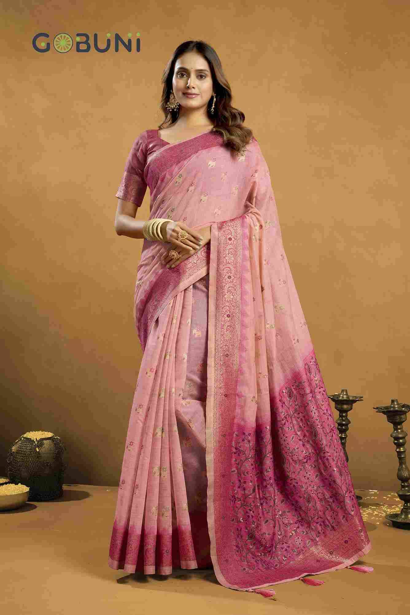 Sindoor By Gobuni 1401 To 1405 Series Indian Traditional Wear Collection Beautiful Stylish Fancy Colorful Party Wear & Occasional Wear Cotton Sarees At Wholesale Price