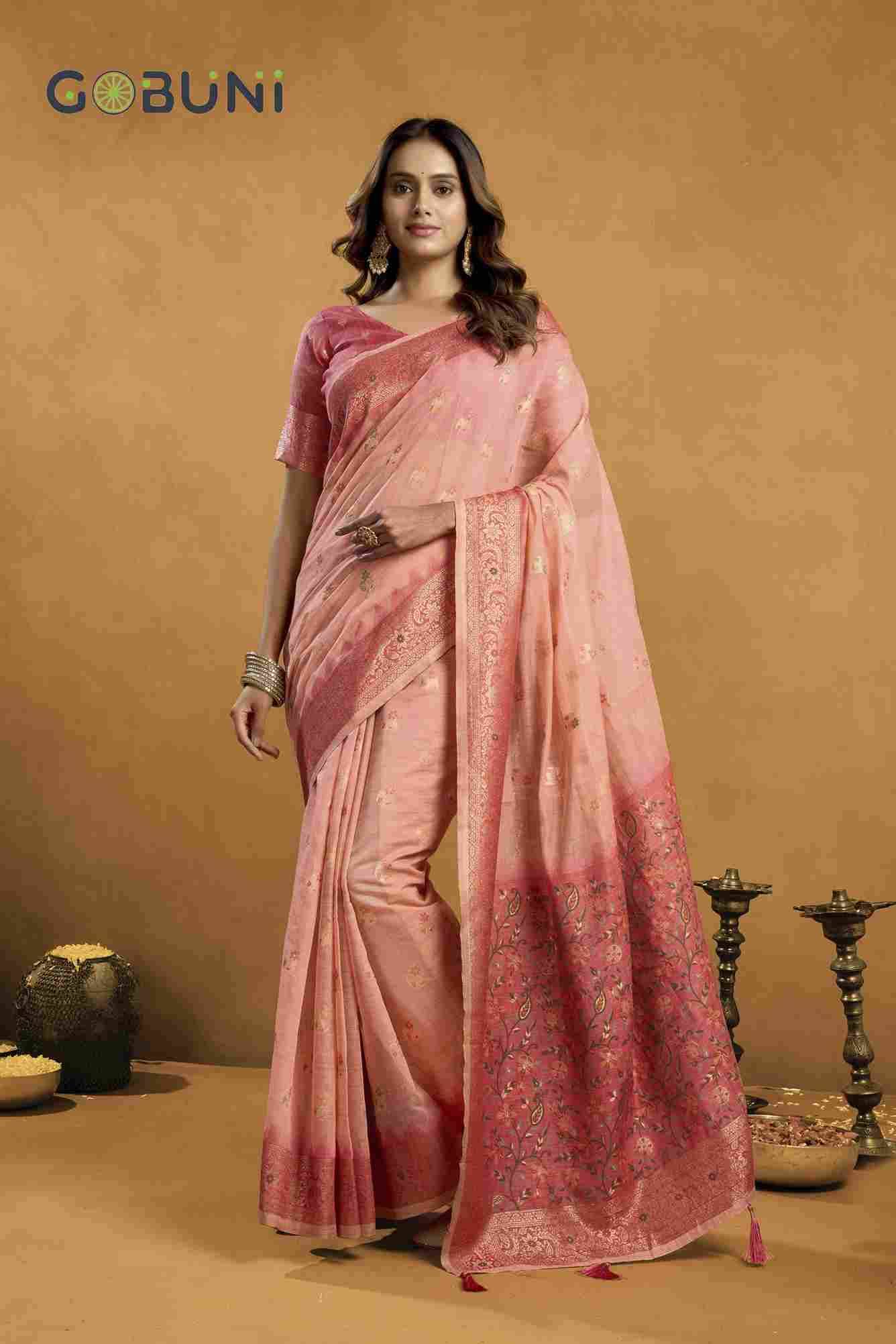 Sindoor By Gobuni 1401 To 1405 Series Indian Traditional Wear Collection Beautiful Stylish Fancy Colorful Party Wear & Occasional Wear Cotton Sarees At Wholesale Price