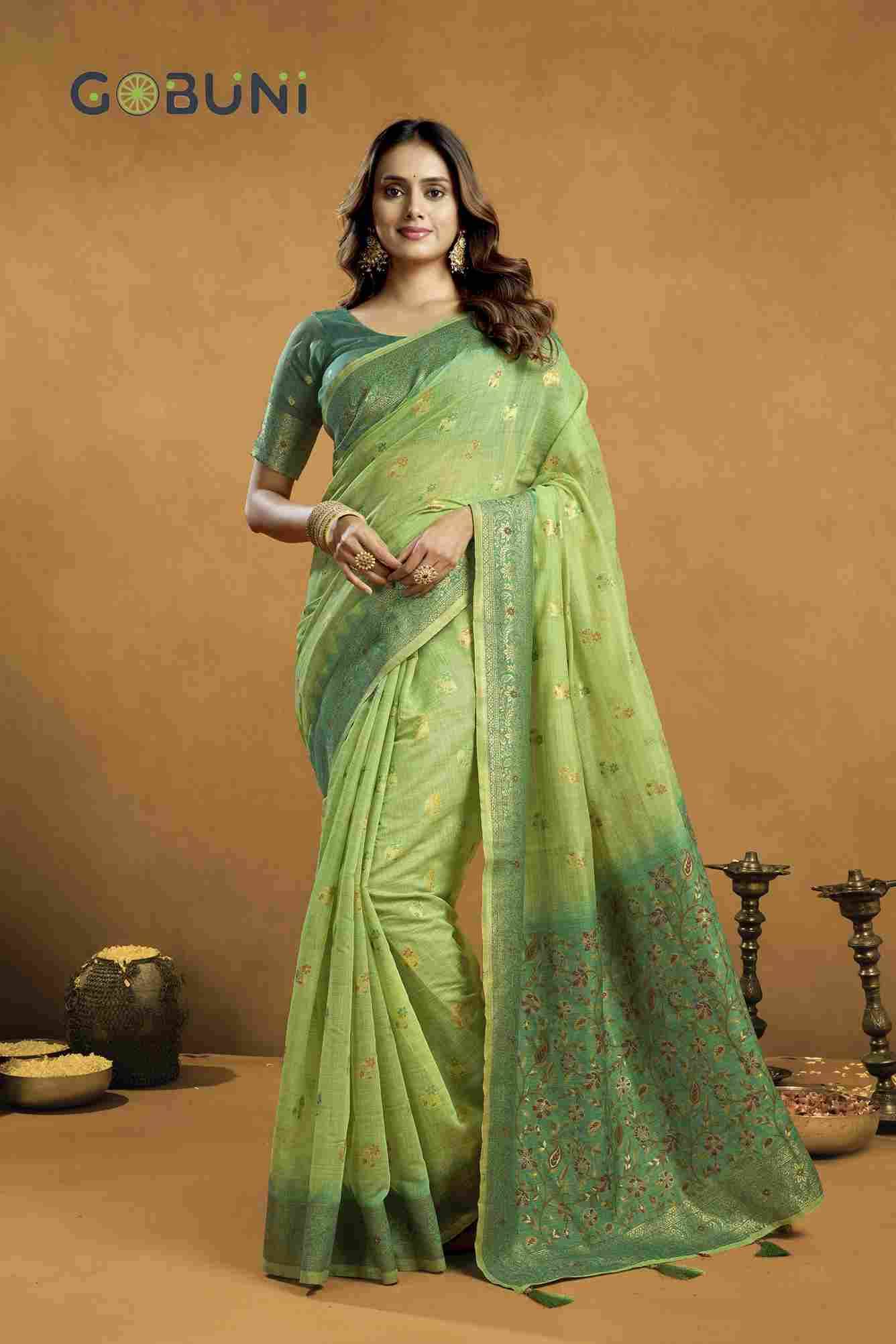 Sindoor By Gobuni 1401 To 1405 Series Indian Traditional Wear Collection Beautiful Stylish Fancy Colorful Party Wear & Occasional Wear Cotton Sarees At Wholesale Price