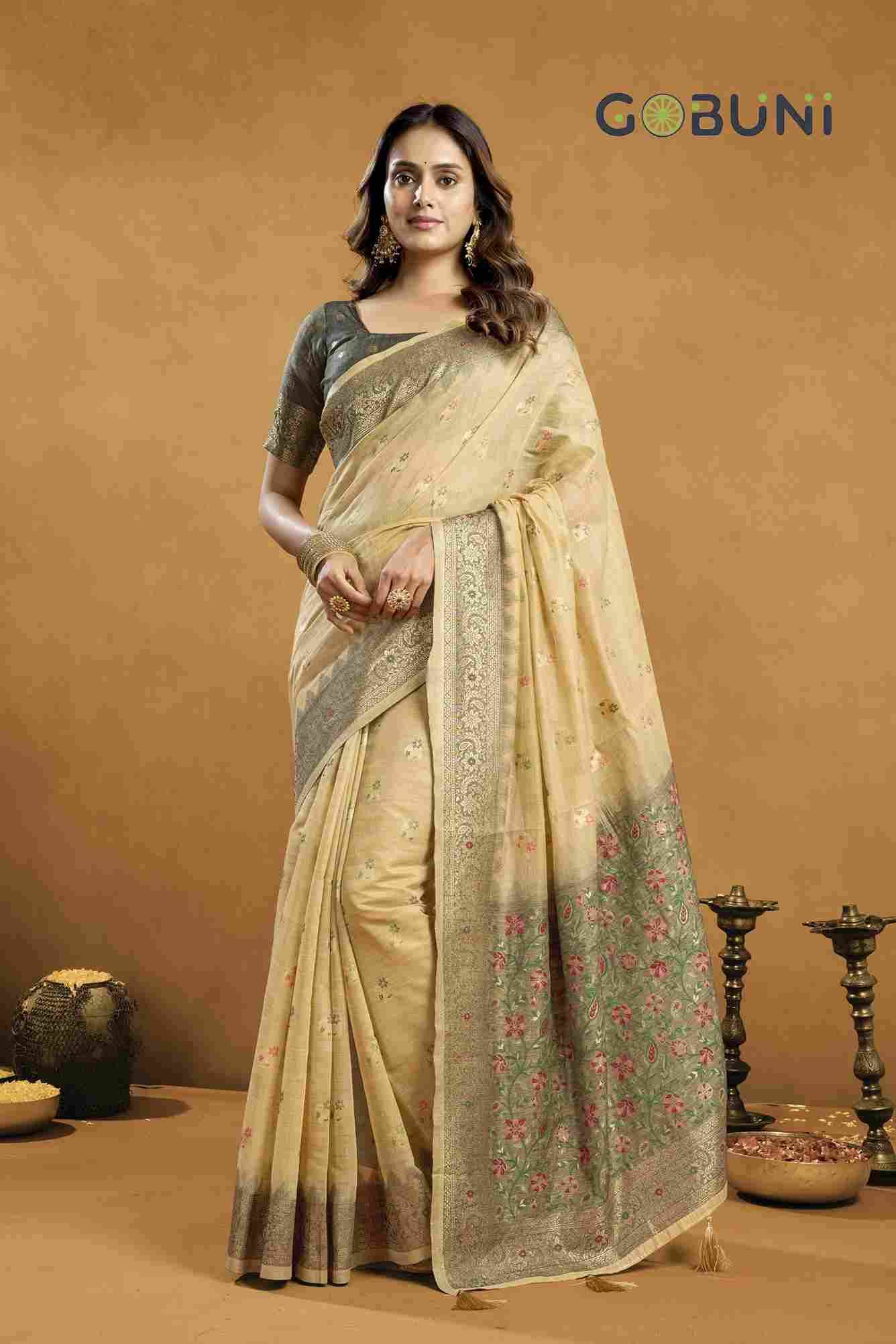 Sindoor By Gobuni 1401 To 1405 Series Indian Traditional Wear Collection Beautiful Stylish Fancy Colorful Party Wear & Occasional Wear Cotton Sarees At Wholesale Price