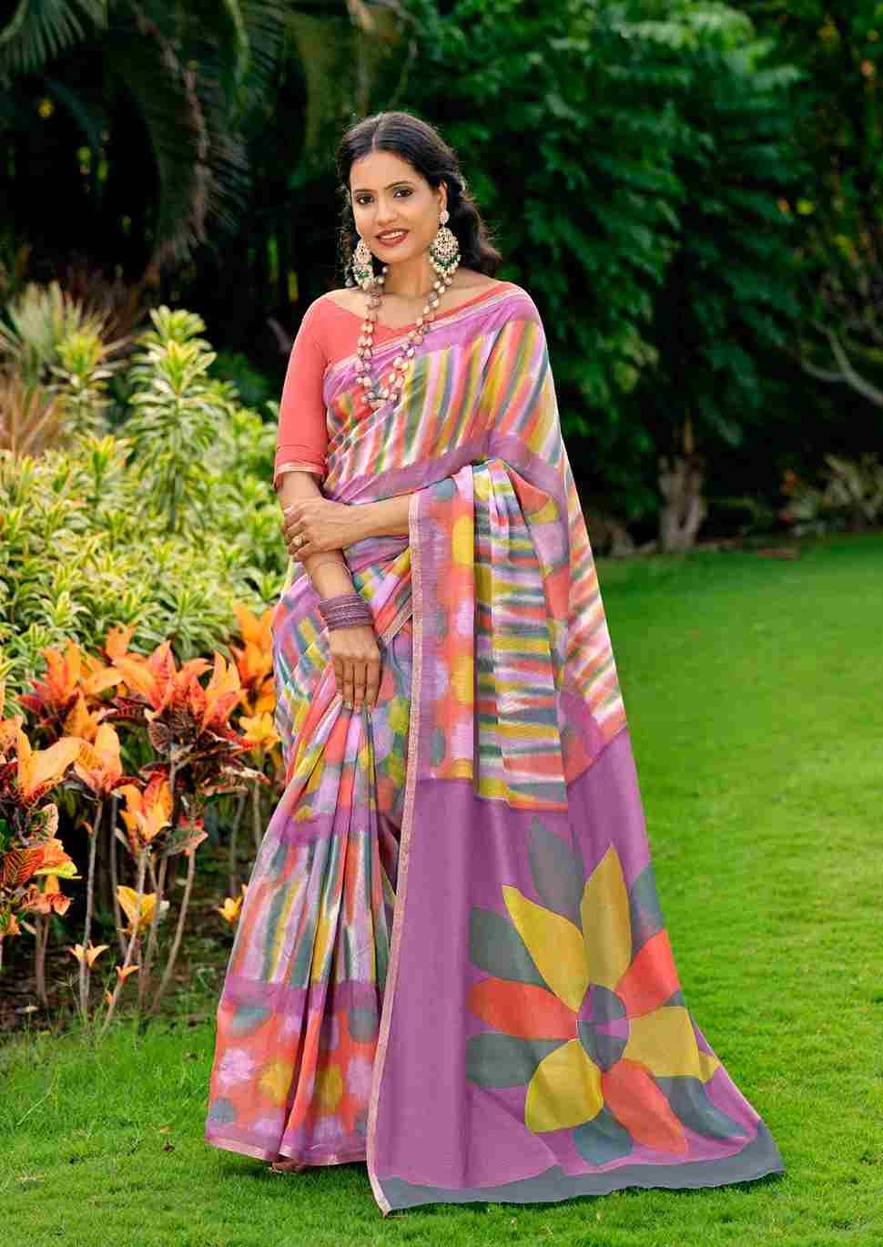 Purvi By SR 1001 To 1010 Series Indian Traditional Wear Collection Beautiful Stylish Fancy Colorful Party Wear & Occasional Wear Soft Cotton Sarees At Wholesale Price