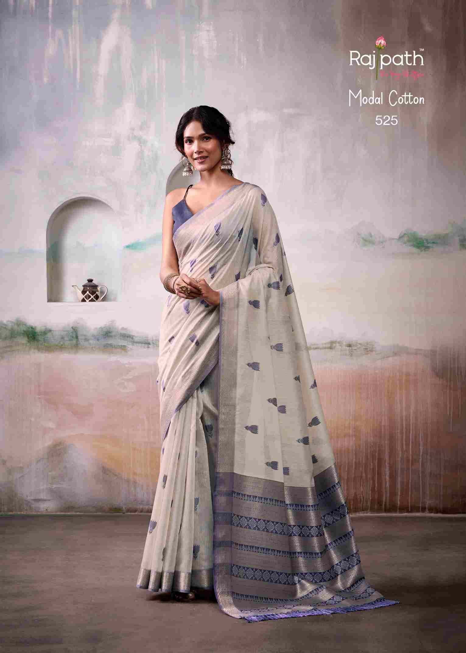 Aqua Silk By Rajpath 522 To 527 Series Indian Traditional Wear Collection Beautiful Stylish Fancy Colorful Party Wear & Occasional Wear Cotton Silk Sarees At Wholesale Price