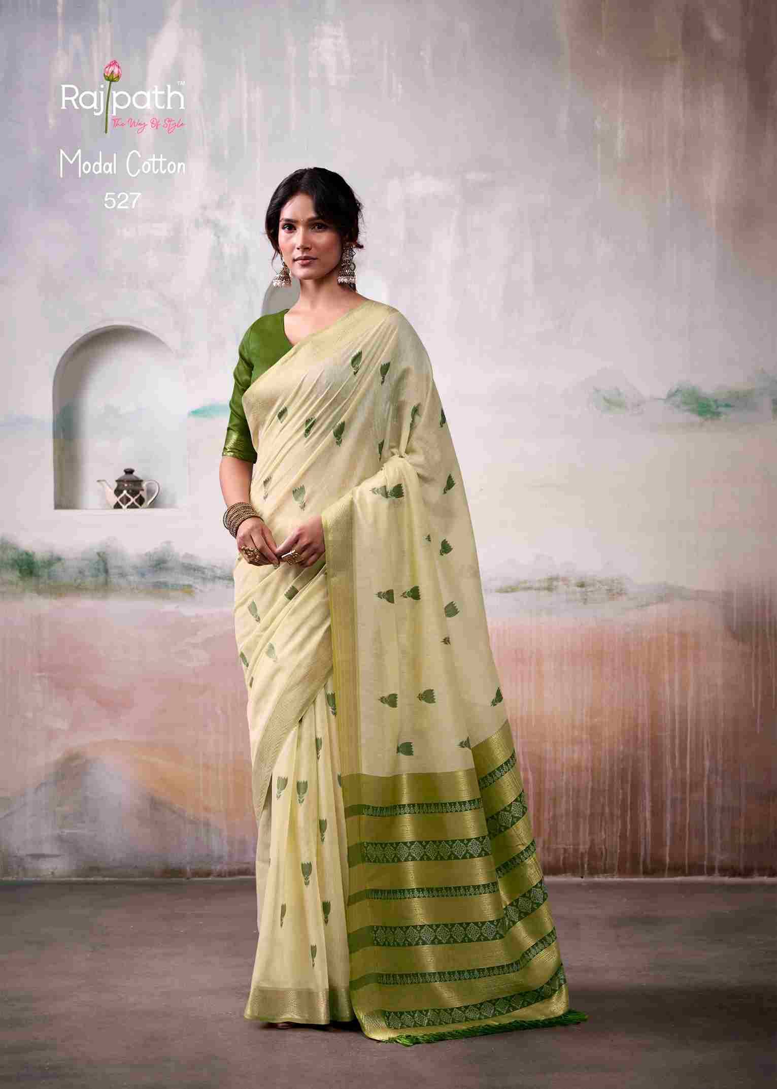 Aqua Silk By Rajpath 527