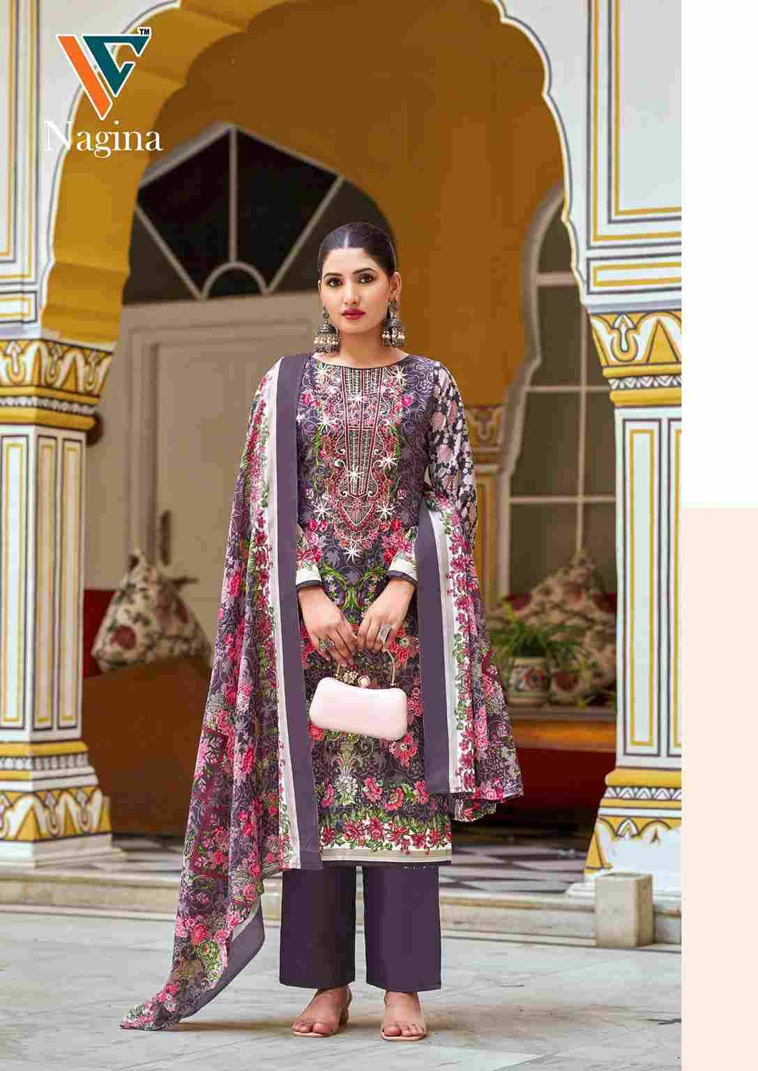 Nagina Vol-5 By Vandana Creation 5001 To 5008 Series Beautiful Festive Suits Stylish Fancy Colorful Casual Wear & Ethnic Wear Cotton Print Dresses At Wholesale Price