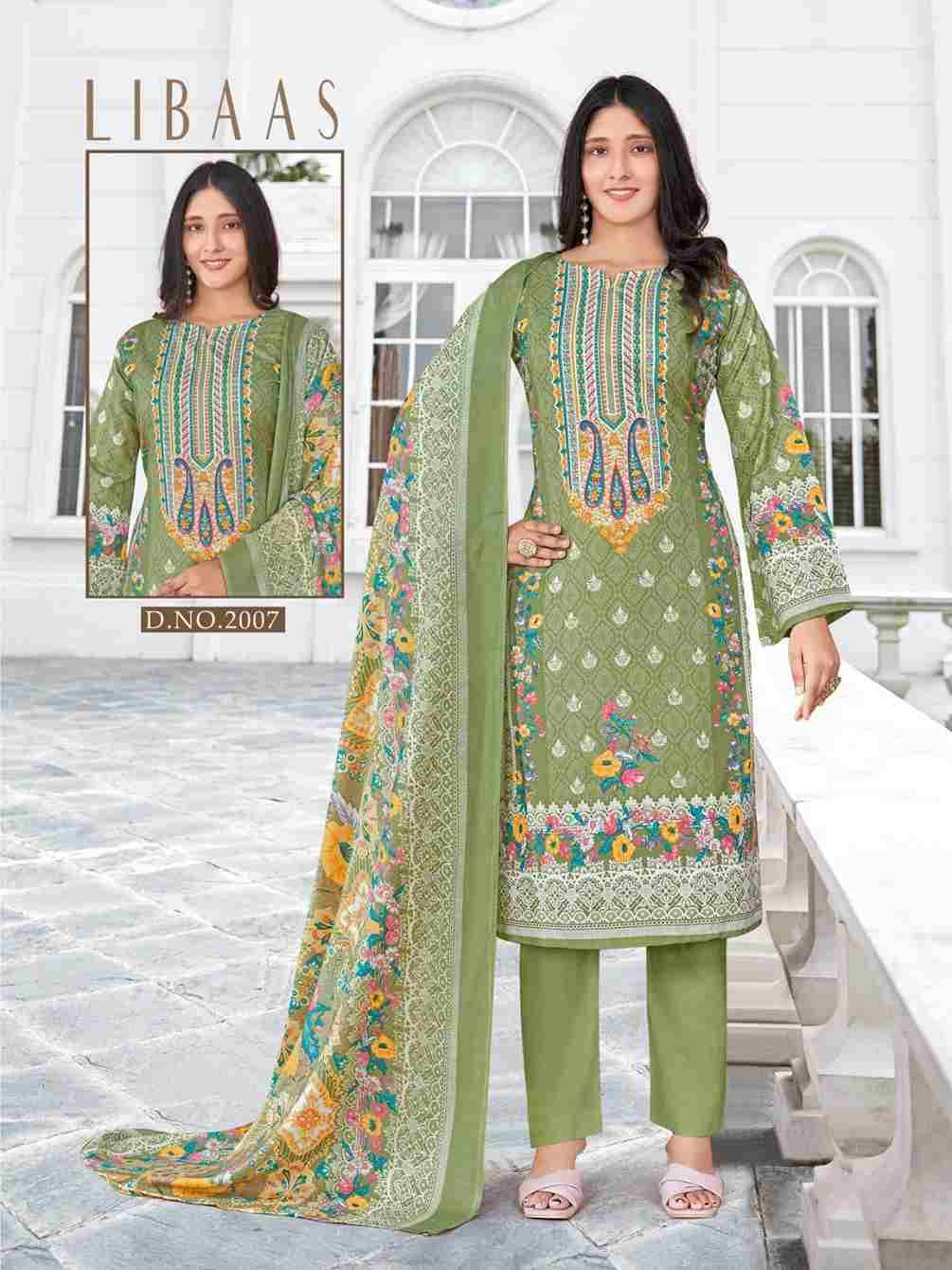 Libaas Vol-2 By Ganesha 2007 To 2012 Series Beautiful Festive Suits Stylish Fancy Colorful Party Wear & Occasional Wear Pure Cotton Dresses At Wholesale Price