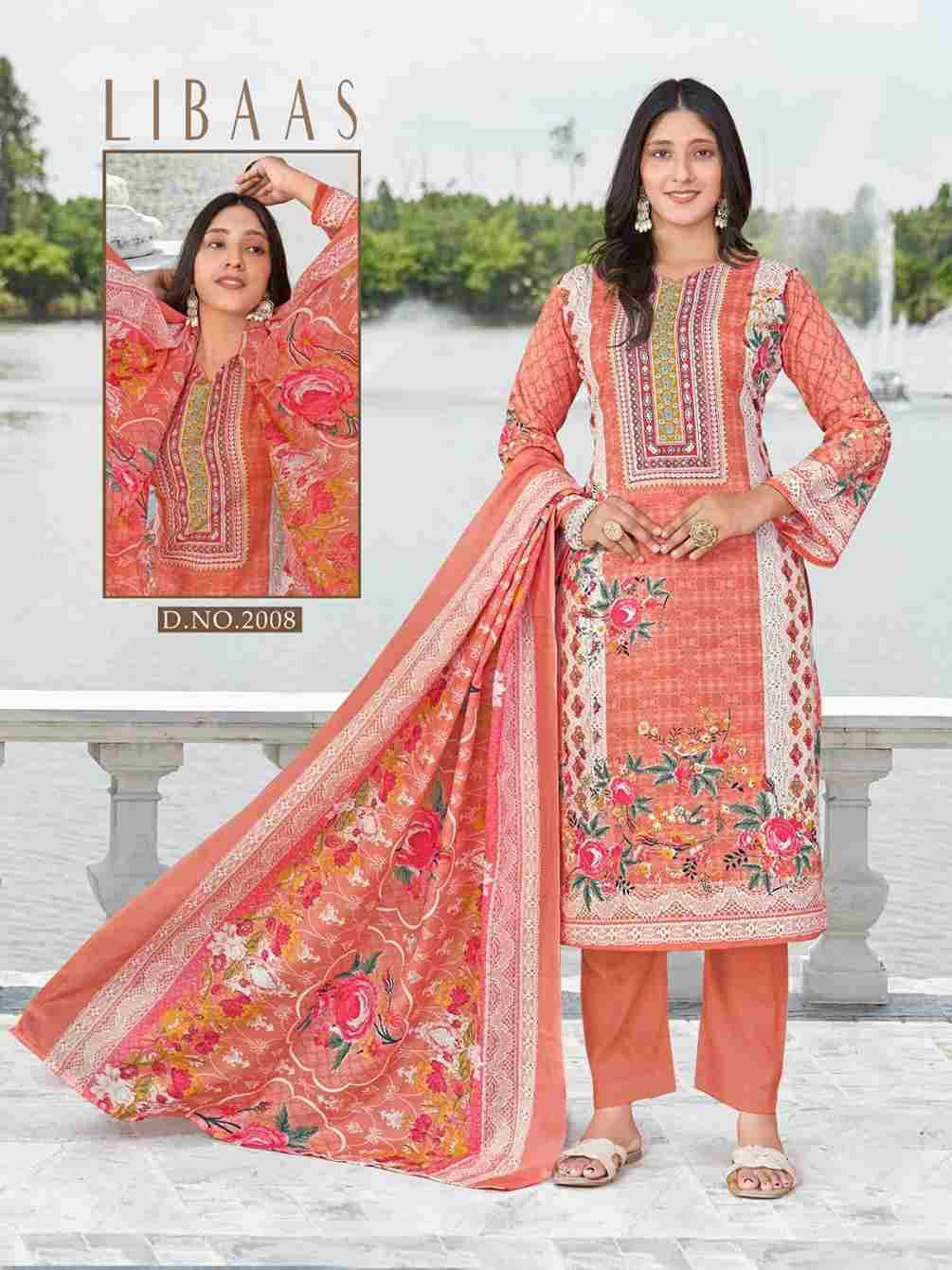 Libaas Vol-2 By Ganesha 2007 To 2012 Series Beautiful Festive Suits Stylish Fancy Colorful Party Wear & Occasional Wear Pure Cotton Dresses At Wholesale Price