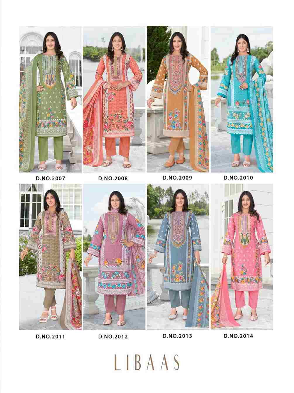 Libaas Vol-2 By Ganesha 2007 To 2012 Series Beautiful Festive Suits Stylish Fancy Colorful Party Wear & Occasional Wear Pure Cotton Dresses At Wholesale Price